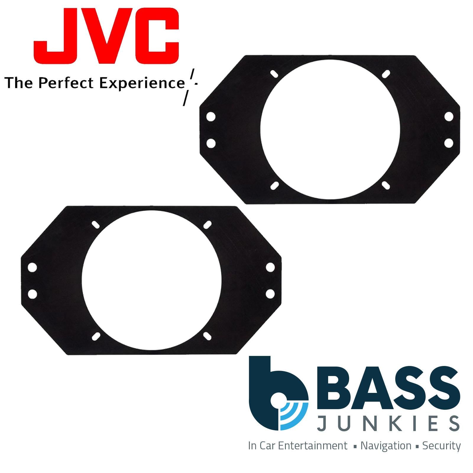 JVC CS-V418 4" 10cm Dual Cone 360 Watts Car Van Door Coaxial Speakers Pair Fits