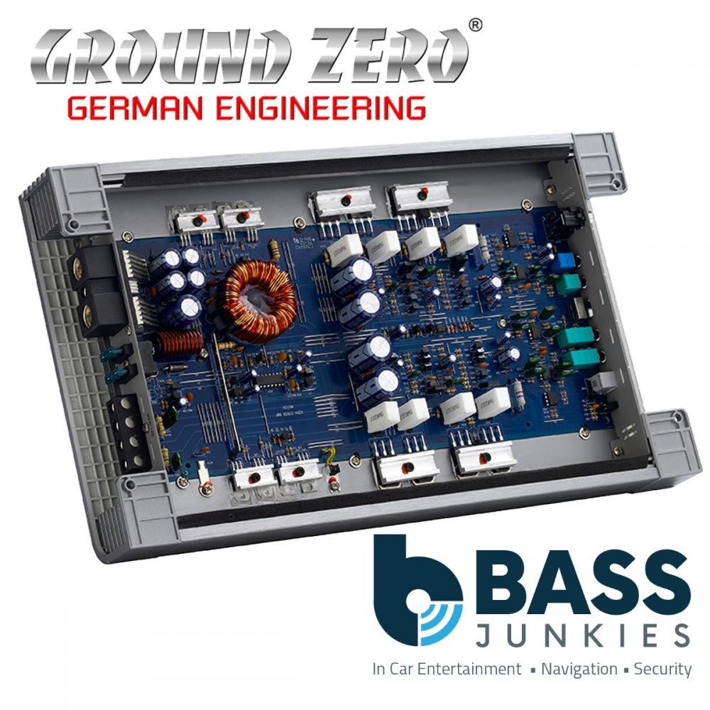 Ground Zero GZRA 2255X - Class A/B 600 Watts 2-Channel 2-Ohm Stable Amplifier