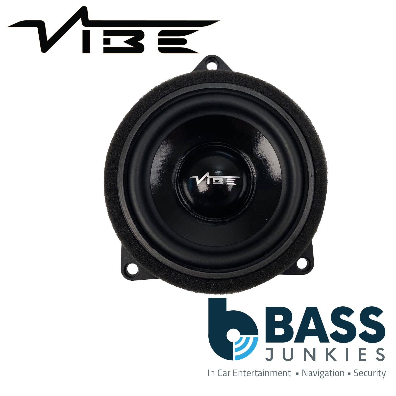 VIBE OPTISOUNDBMWFX-V0 4 & 8" Car Audio Full Upgrade Kit for BMW Front Speakers