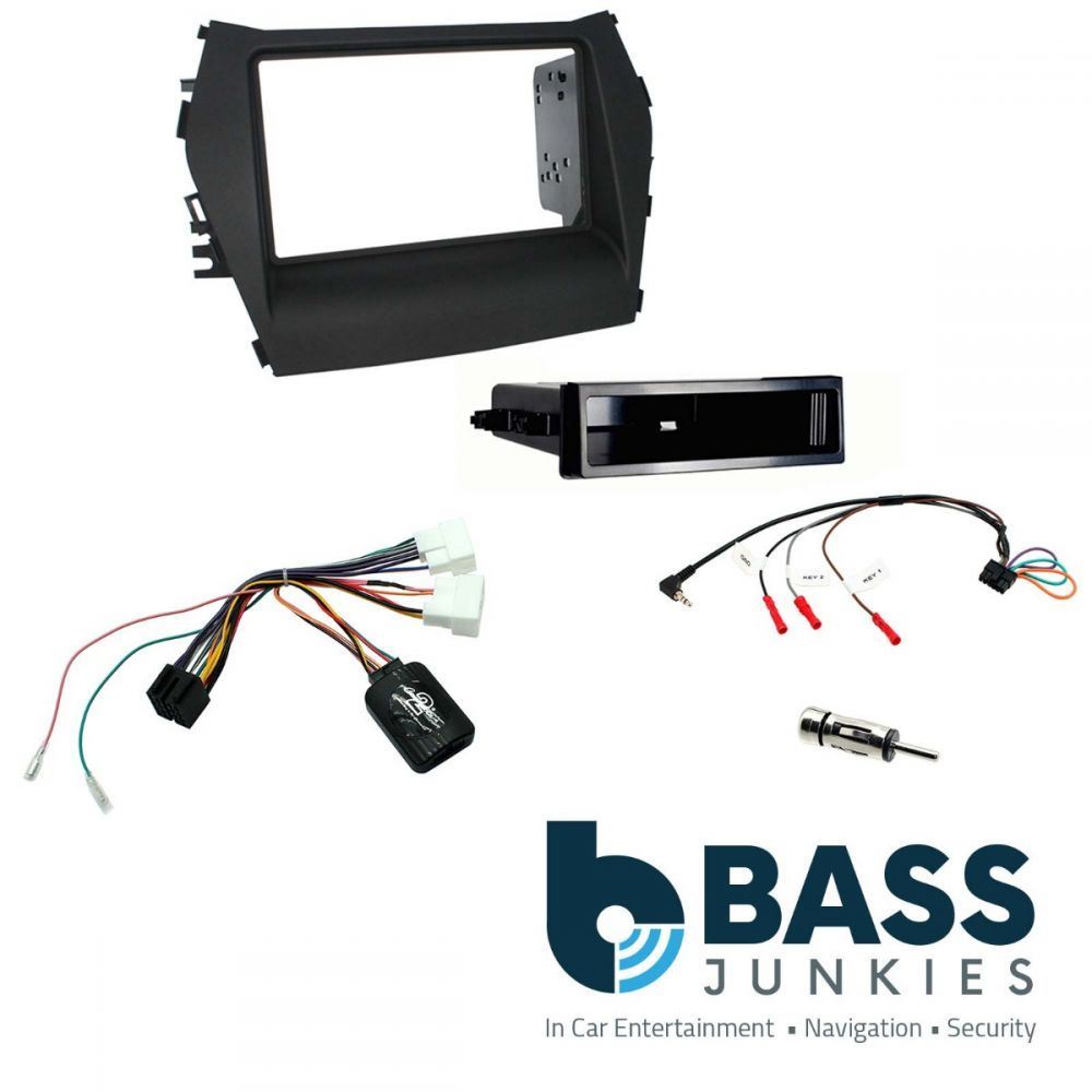 Connects2 CTKHY15 Hyundai Santa-Fe 2013 Onwards Car Stereo D/Din Fascia Interface Kit