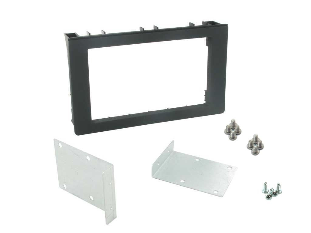 Connects2 CTKSA01 - Saab 9-3 2008 - 2014 Double Din Fascia & Steering Wheel Interface Installation Kit
