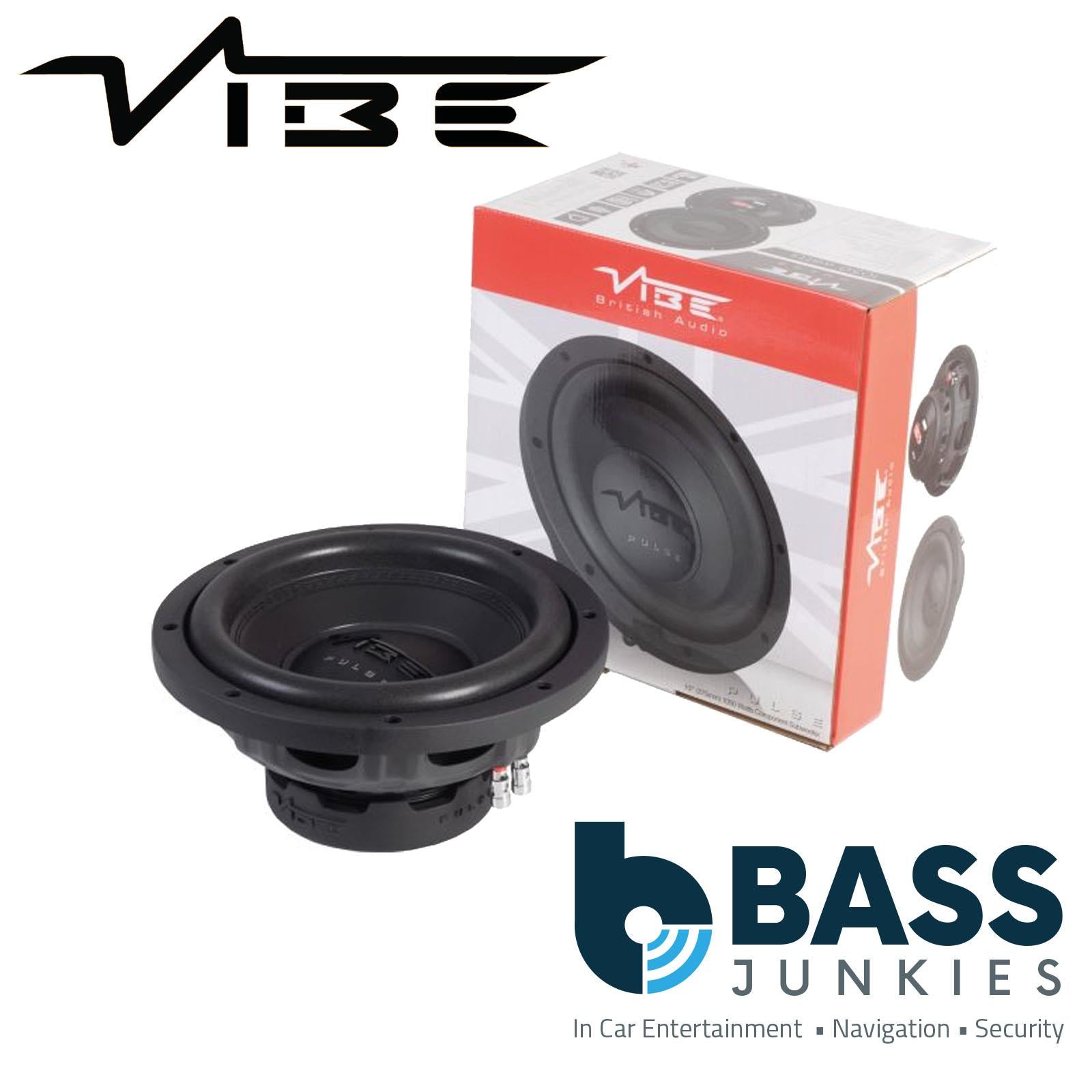 VIBE PULSE10D2-V3 Pulse 10 Inch Dual 2 Ohms Car Audio Subwoofer