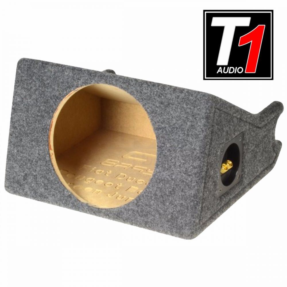 T1 Audio - Fiat Ducato 2006 Onwards Passenger Seat Custom Fit 8" Car Sub Subwoofer Bass Box