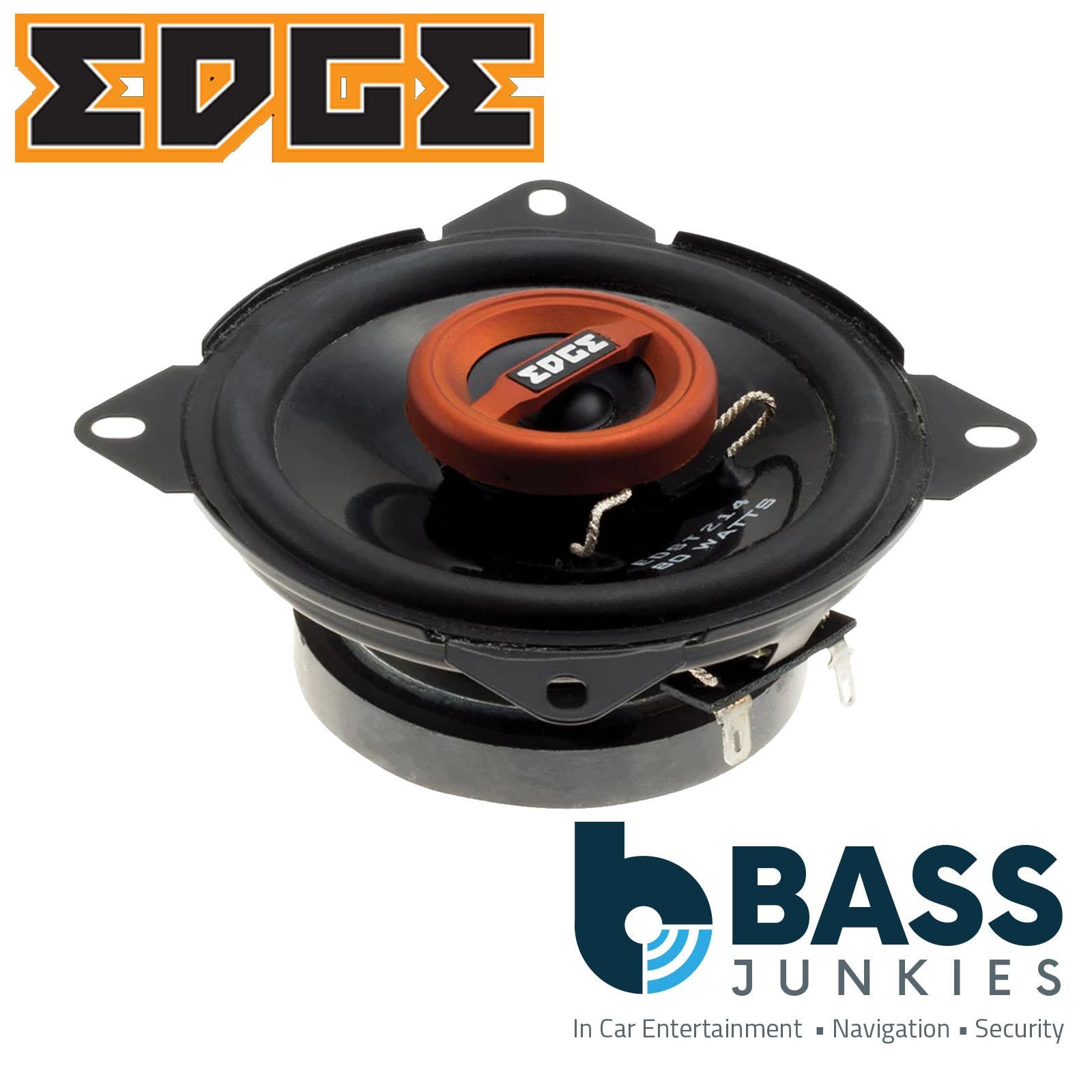 EDGE EDST214-E6 - 10cm 4" Inch 160 Watts 2 Way Coaxial Car Van Speakers