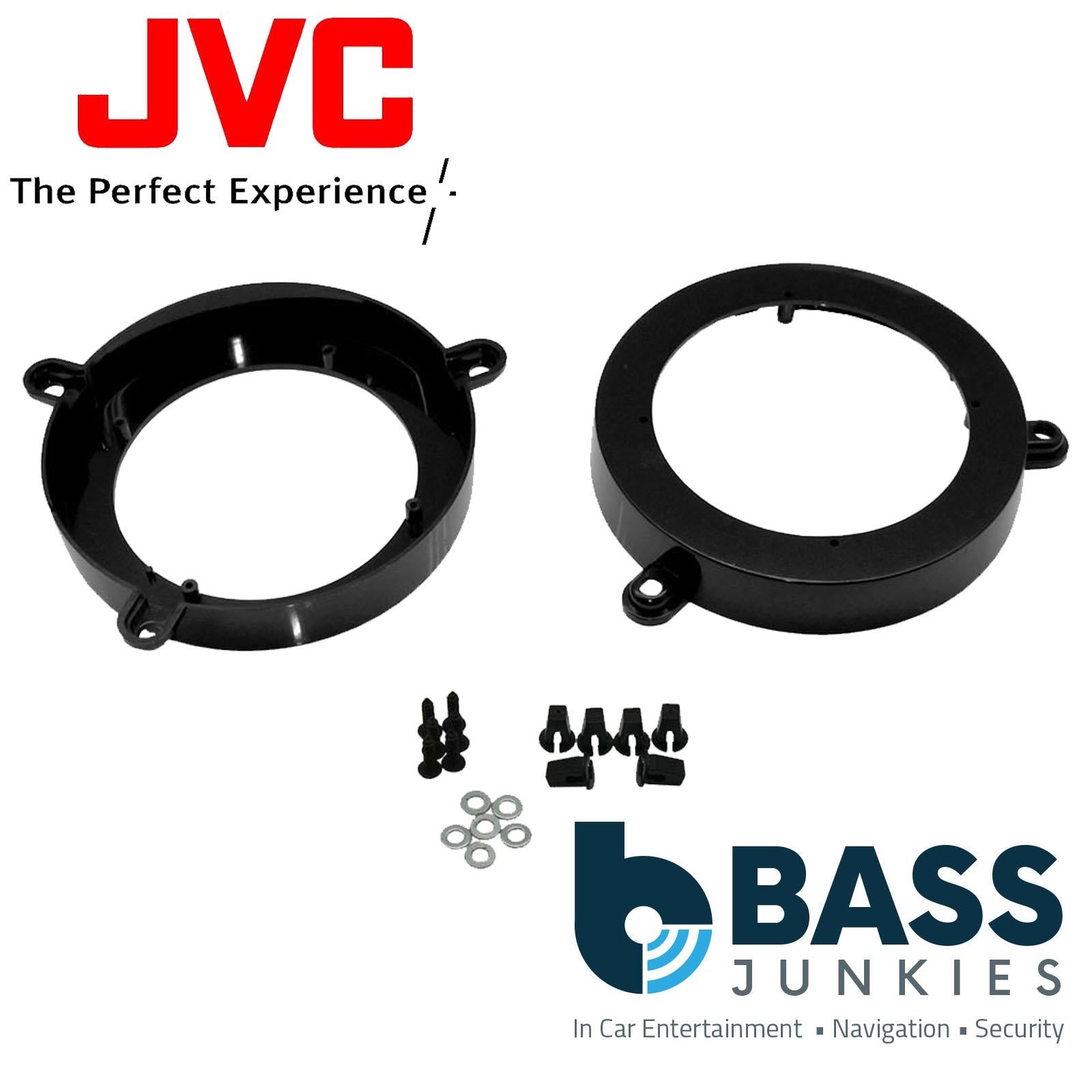 JVC CS-V418 4" 10cm Dual Cone 360 Watts Car Van Door Coaxial Speakers Pair Fits