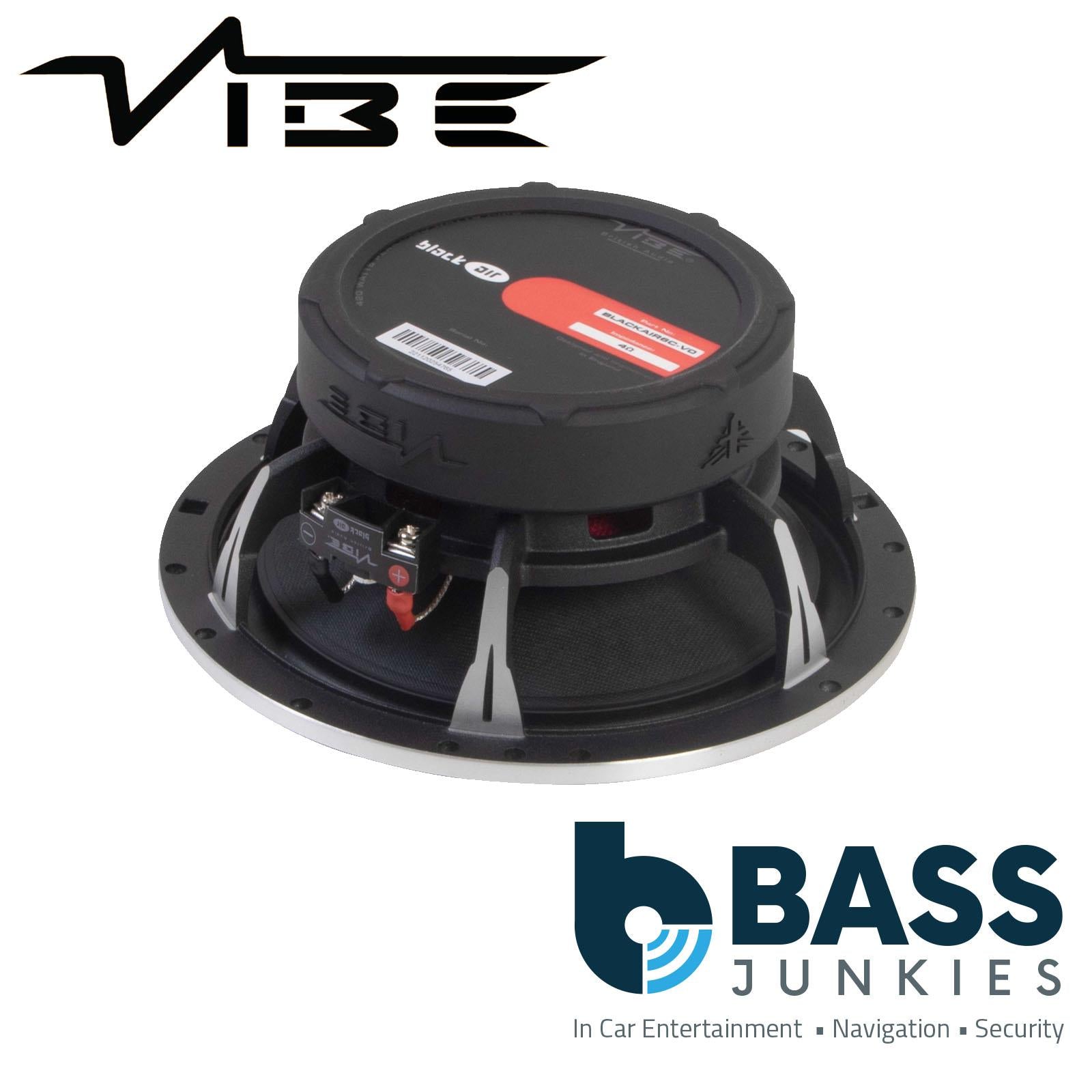 VIBE BLACKAIR6C-V0 6.5" 4Ohm 420W Peak Power Car Audio Component Speakers
