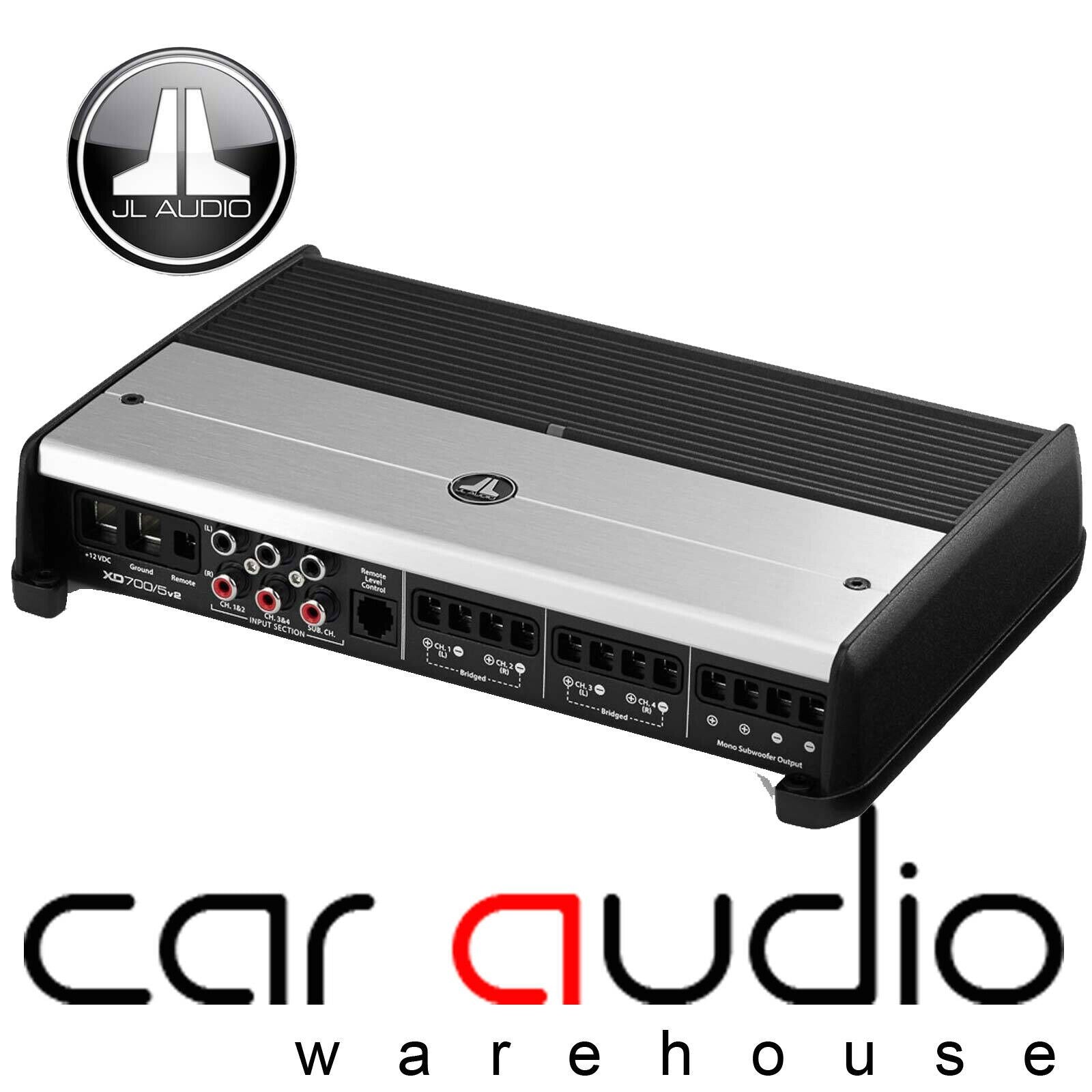 JL Audio XD700/5V2 - XDv2 700 Watts 5 Channel Class D Full Range Amplifier