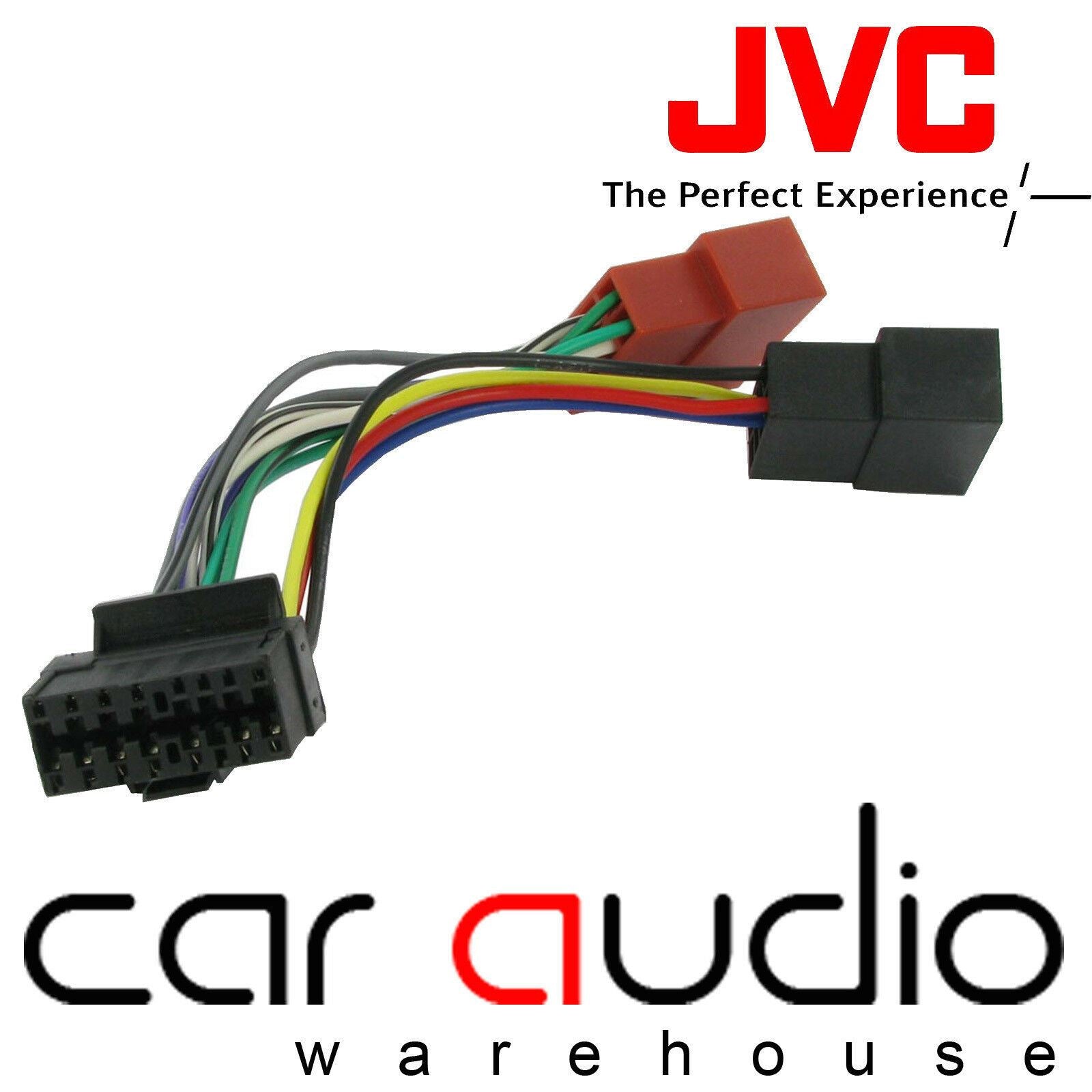 Connects2 CT21JV03 - JVC 16 PIN Car Stereo Radio ISO Wiring Harness Lead Cable