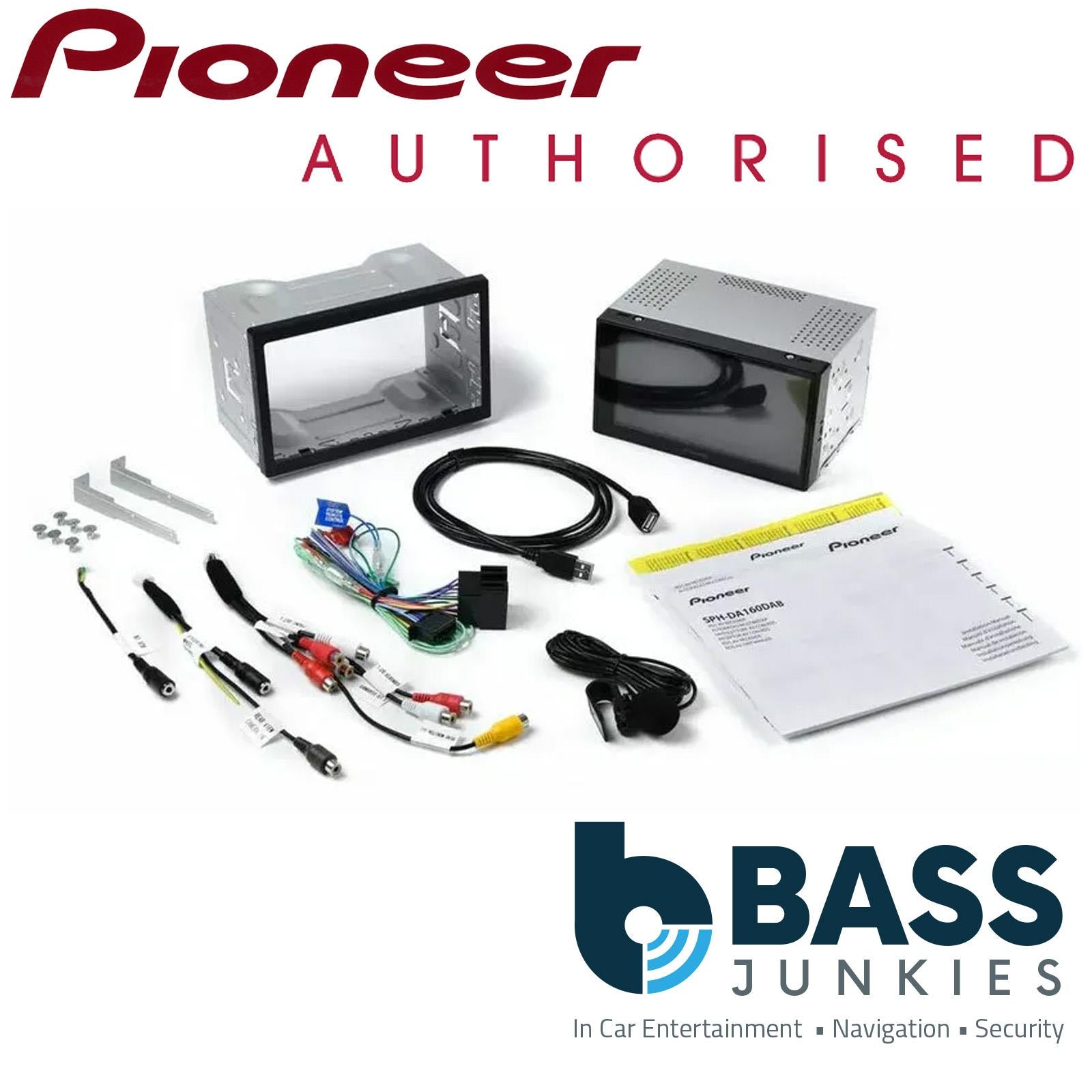 PIONEER SPH-DA160DAB APPLE CARPLAY ANDROID AUTO BLUETOOTH DAB RADIO CAR STEREO