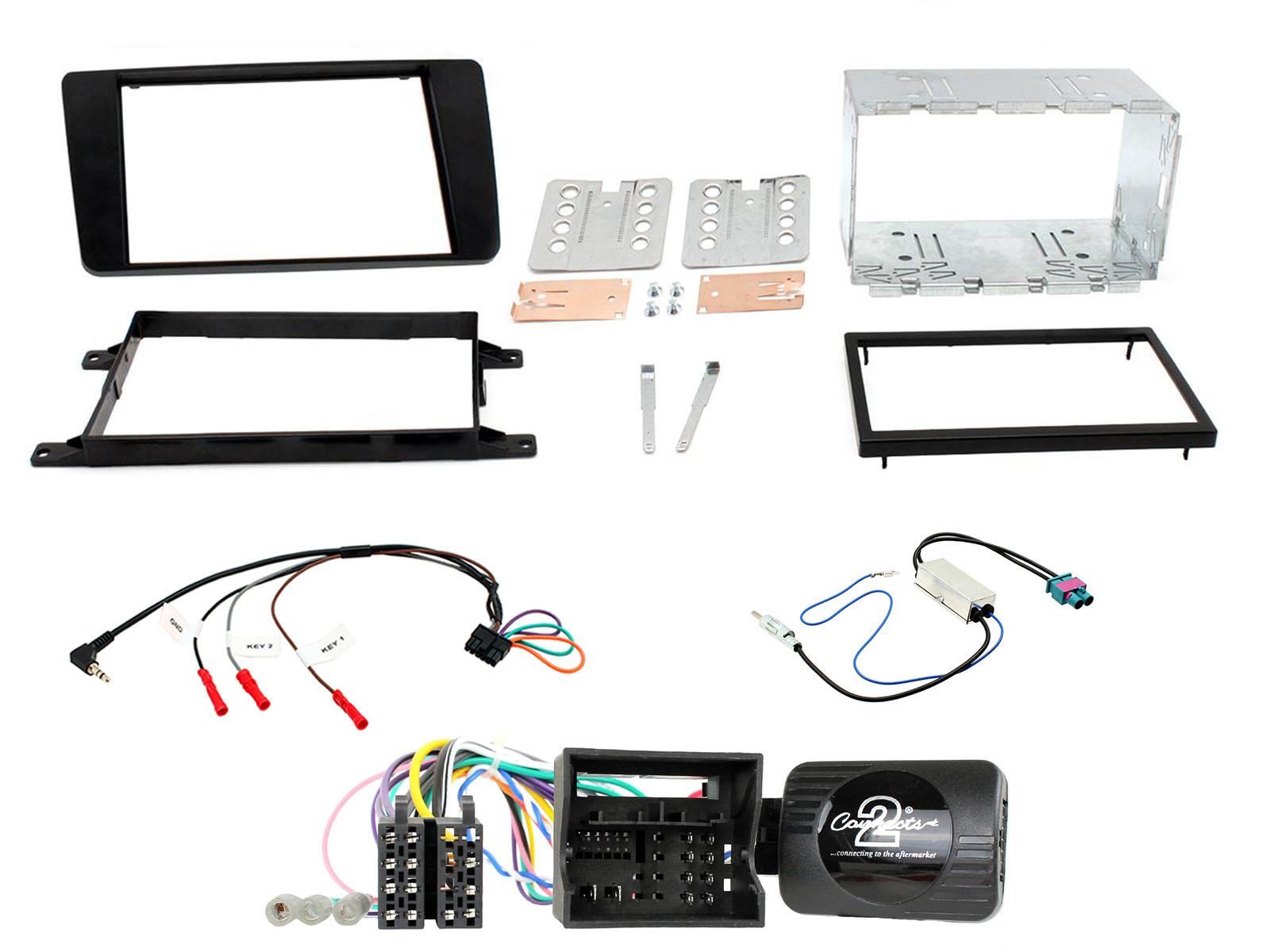 Connects2 CTKSK06 - Skoda Yeti 2014 Onwards Double Din Facia Installation Kit