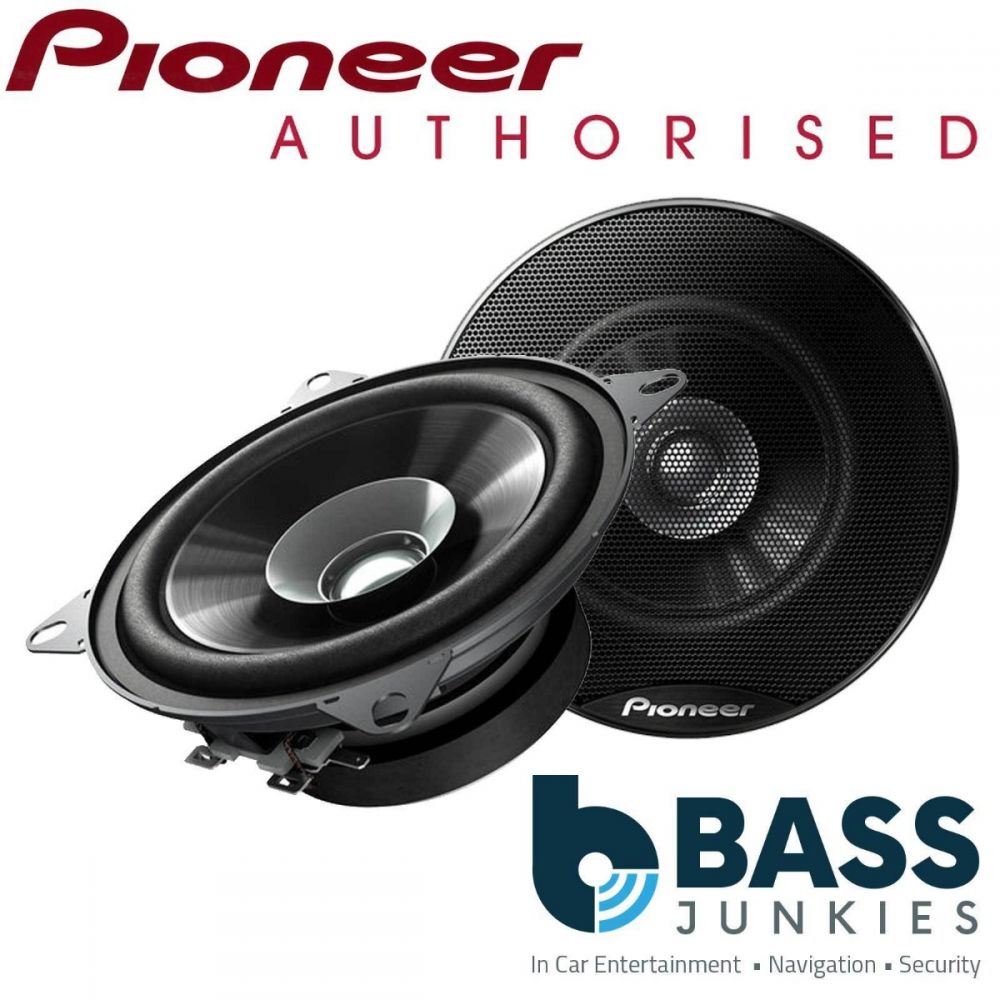 Pioneer TS-G1010F 380 Watts 4" Inch 10 cm Dual Cone Car Door Dash Shelf Speakers