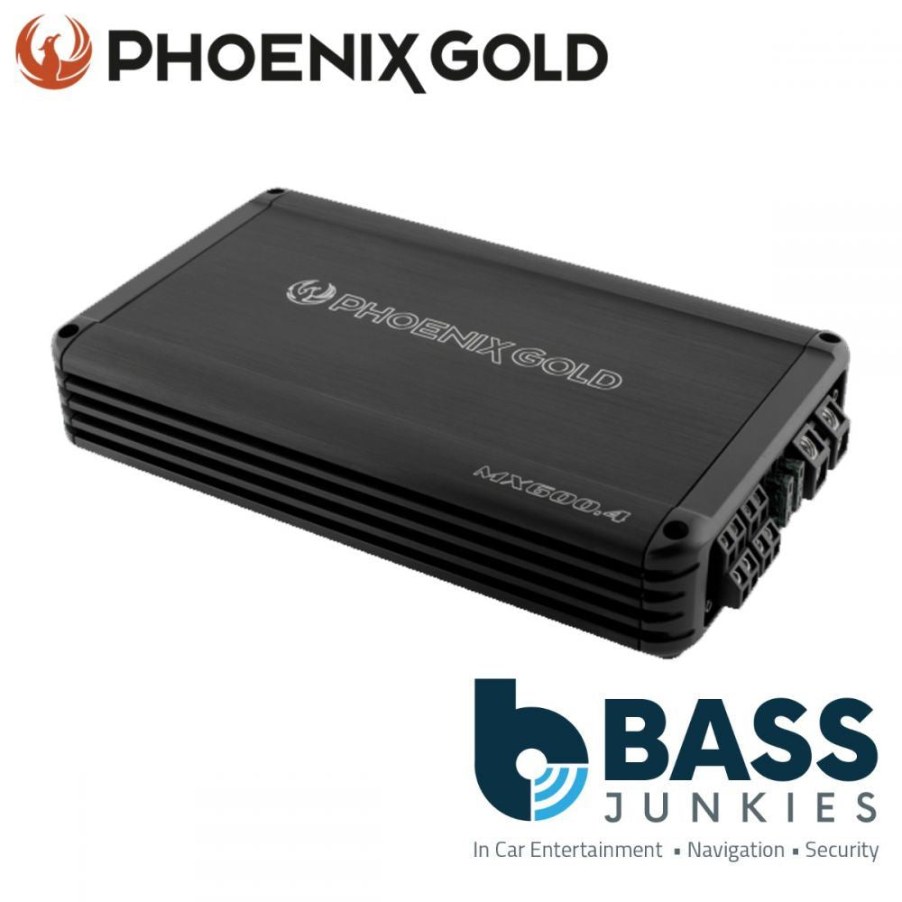 Phoenix Gold MX Series MX600.4 600 Watts 4 Channel Class D Car Amplifier
