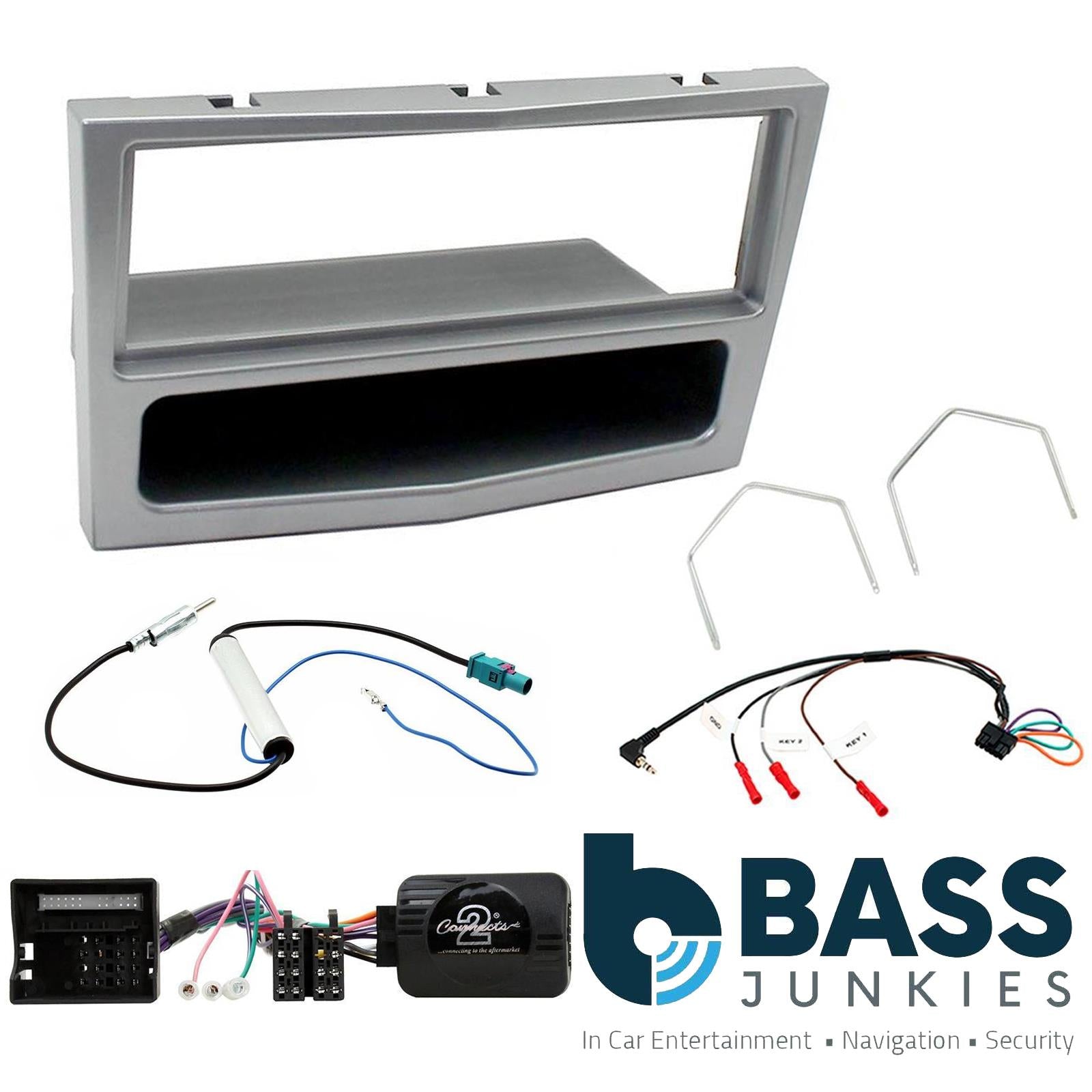 Connects2 CTKVX27 - Vauxhall Astra 2004-2010 Double Din Fascia Installation Kit