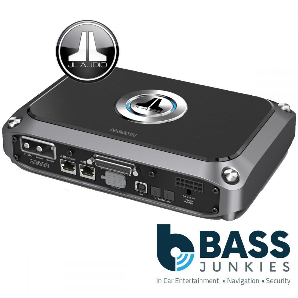 JL Audio VX600/6I 600 Watts 6-Channel Class D Car Amplifier with Integrated DSP