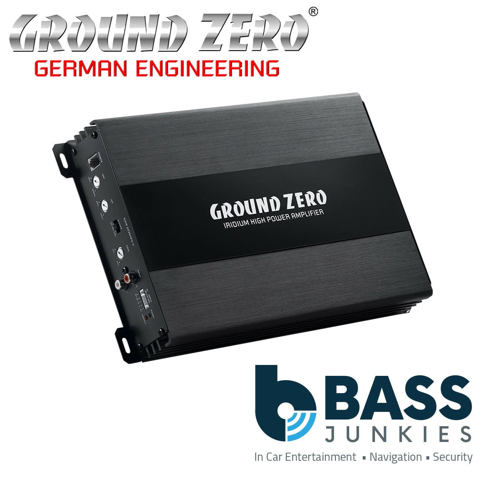 Ground Zero GZIA 2235HPX-II - Class A/B 2-Channel 540 Watts 2 Ohm Car Amplifier