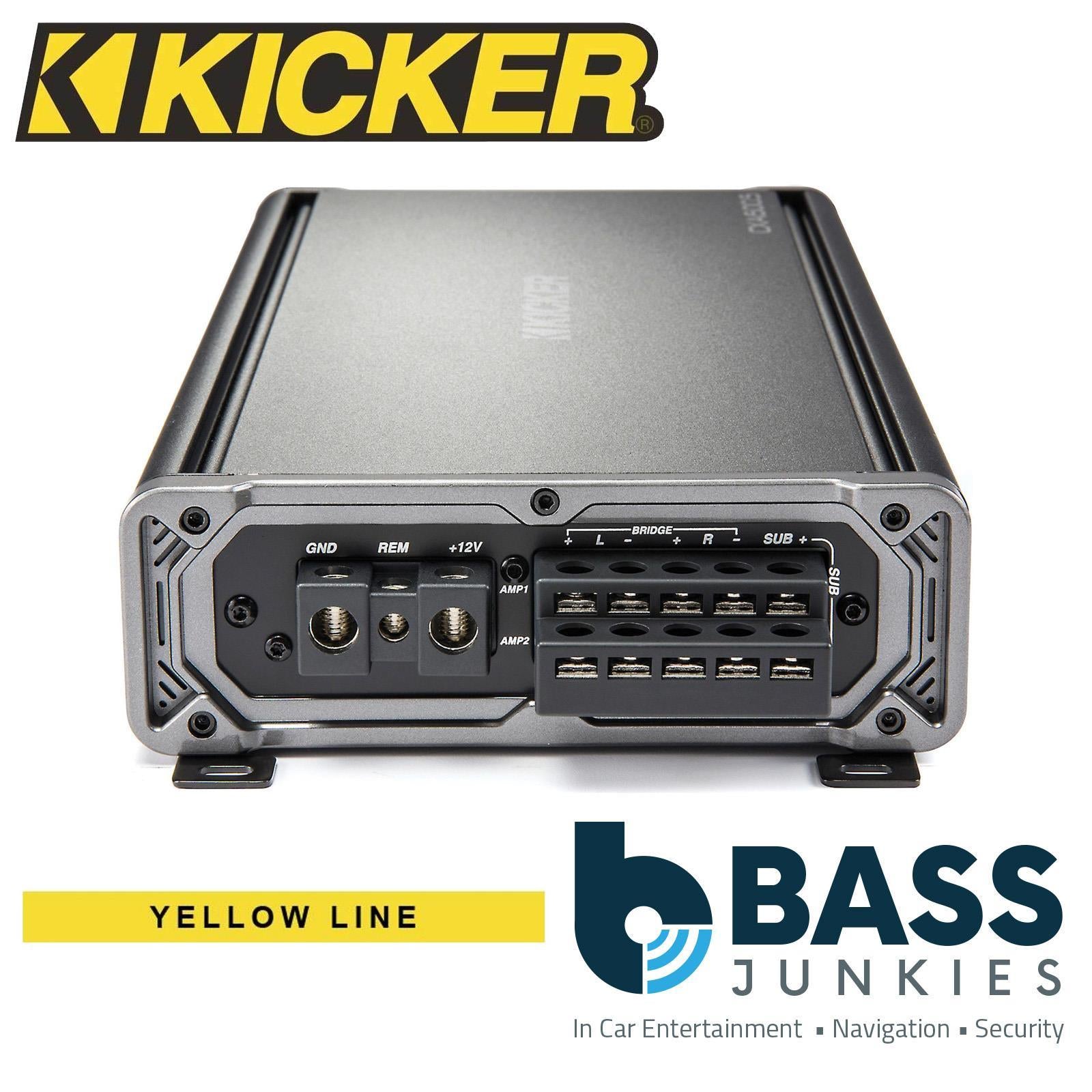 KICKER 43CXA6005 CX Series 600 Watts Multi 5 Channel Car Stereo Amp Amplifier
