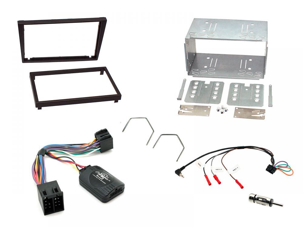 Connects2 CTKVX06 - Vauxhall Double Din Fascia & Steering Wheel Interface Installation Kit