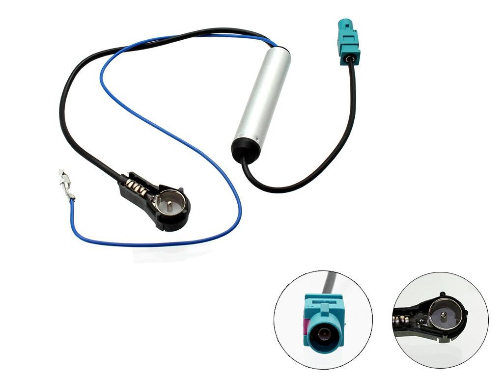 Single Din Stereo Fitting Kit + Steering Wheel Stalk Controls to fit VW UP! 2011-17