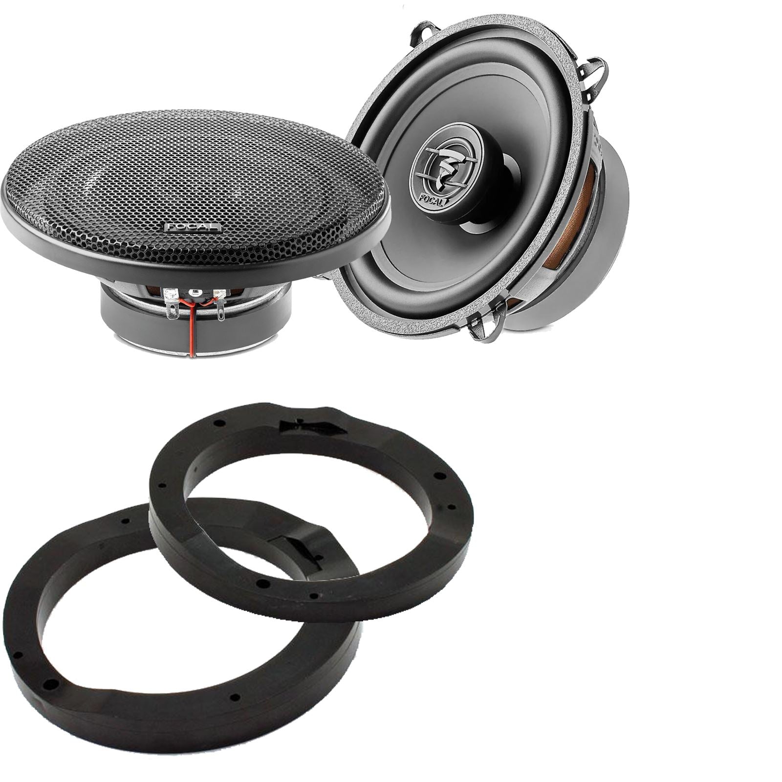 Focal Auditor ACX130 130mm/13cm/5.25" Car Coaxial Speakers (Pair Max 200 watts) Fits Mercedes E-Class 1996-02