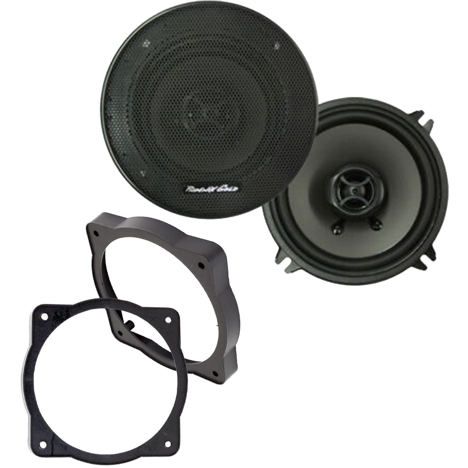 Phoenix Gold Z5CX 2-Way 130mm/13cm/5.25" Coaxial Speakers (Per Pair 280 Watts) Fits Universal
