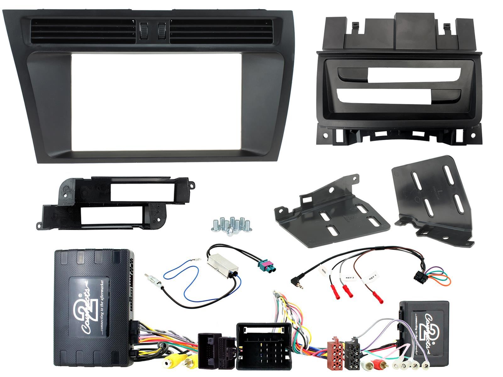 SONY DAB+ Apple | Android Double Din Stereo Fitting Kit + Steering Wheel Stalk Controls to fit Audi A4 2008-16 | Audi A5 2008-16