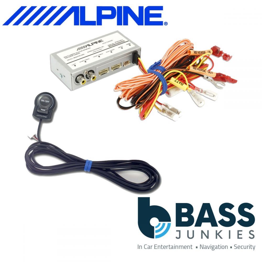 Alpine KCX-C2600B Dual Multi-Camera Interface (For Use Of 3 Or More Cameras)