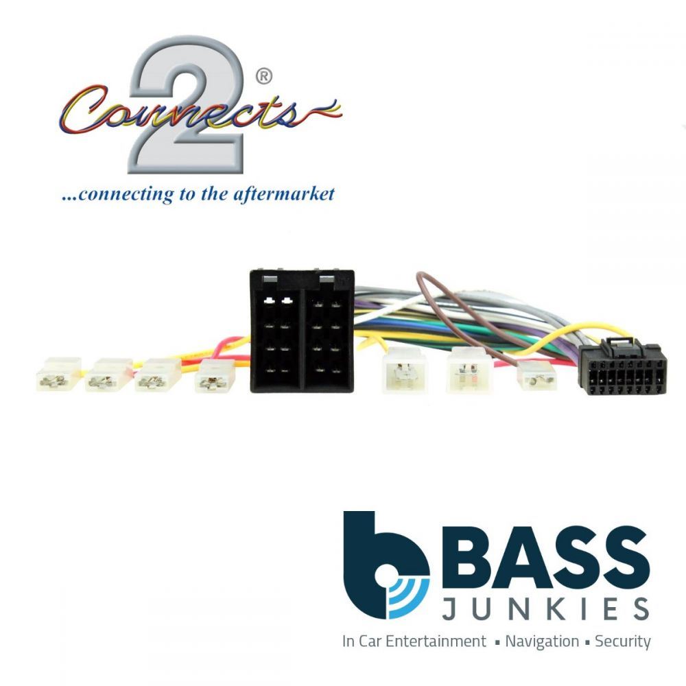 Connects2 CT21PN06 - Pioneer 16 PIN Car Stereo Radio ISO Wiring Harness Lead Cable