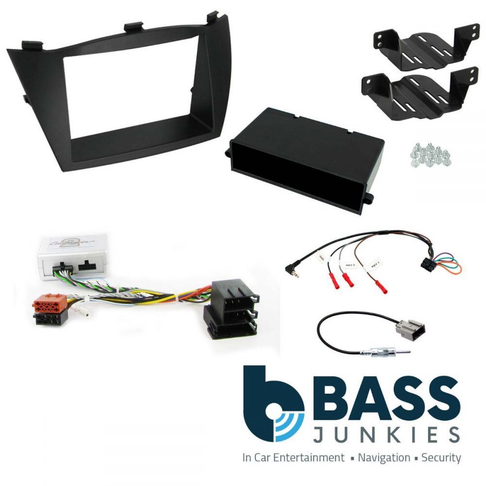 Connects2 CTKHY13 Hyundai ix35 2010 On Car Stereo D/Din Fascia Steering Wheel Interface