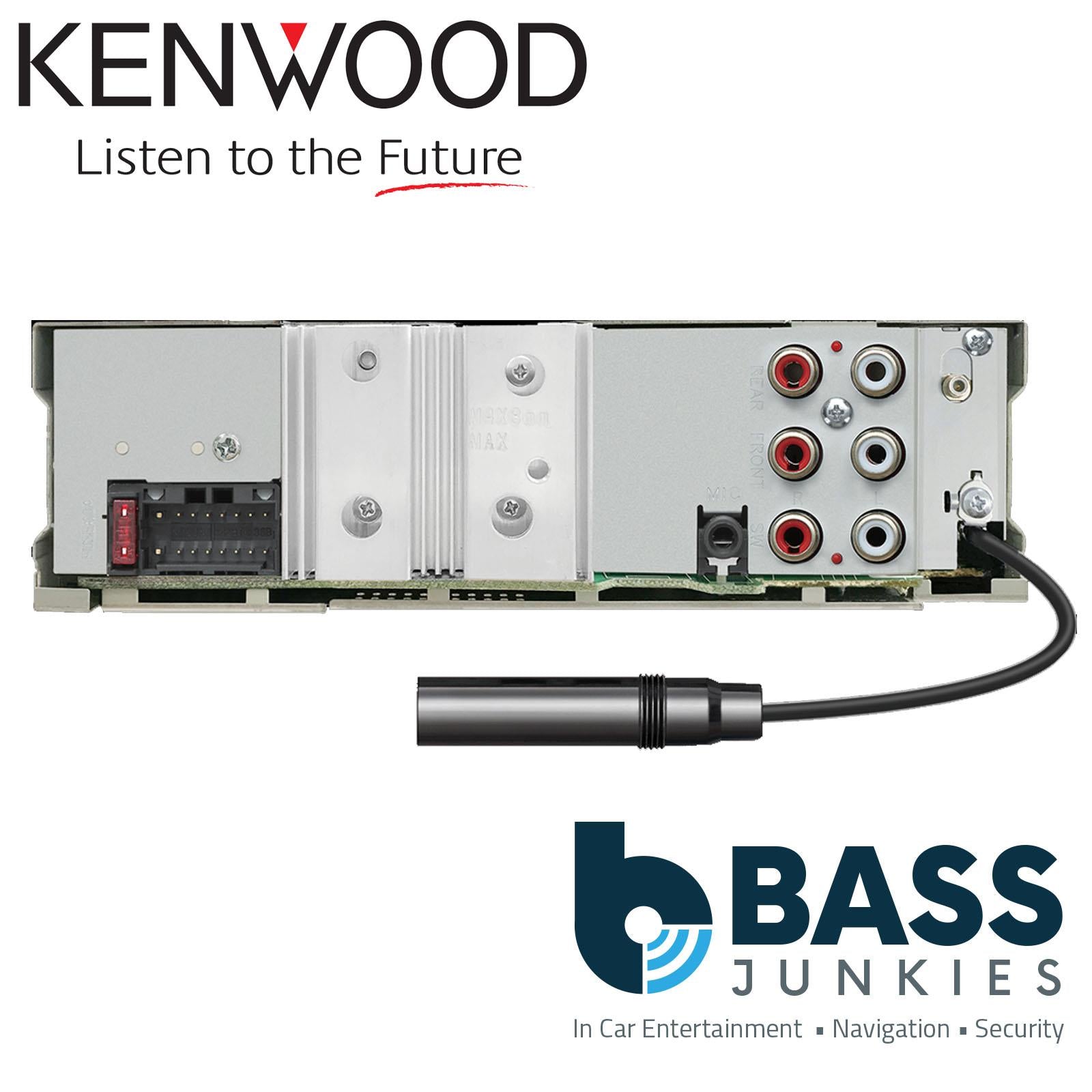 Kenwood KDC-BT960DAB CD/MP3/BT DAB+ Android USB Car Audio 3x Pre Out Stereo