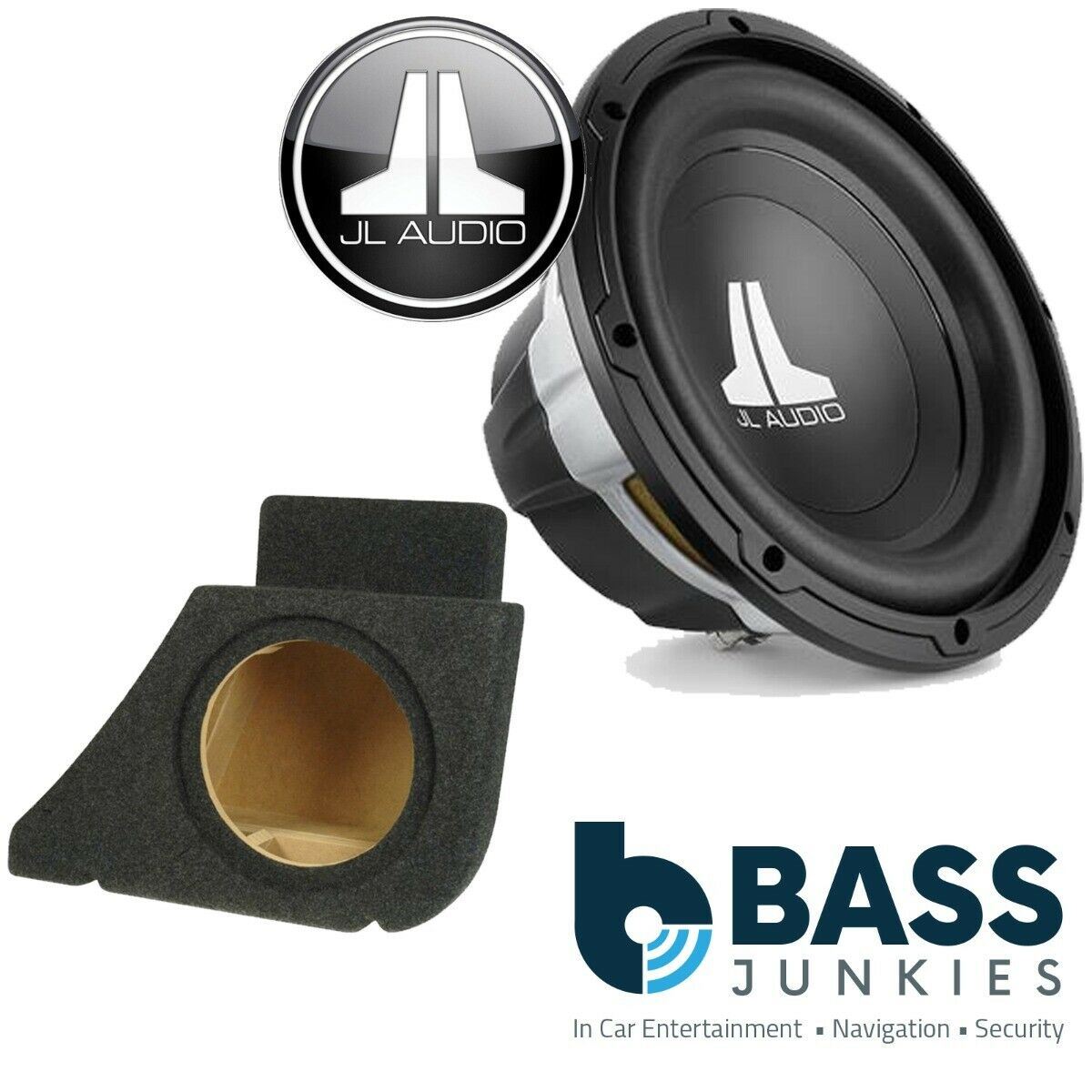 Skoda Octavia I Kombi JL Audio 10W0V3-4 - 10" Inch 300 Watts Car Subwoofer Custom Bass Box Kit