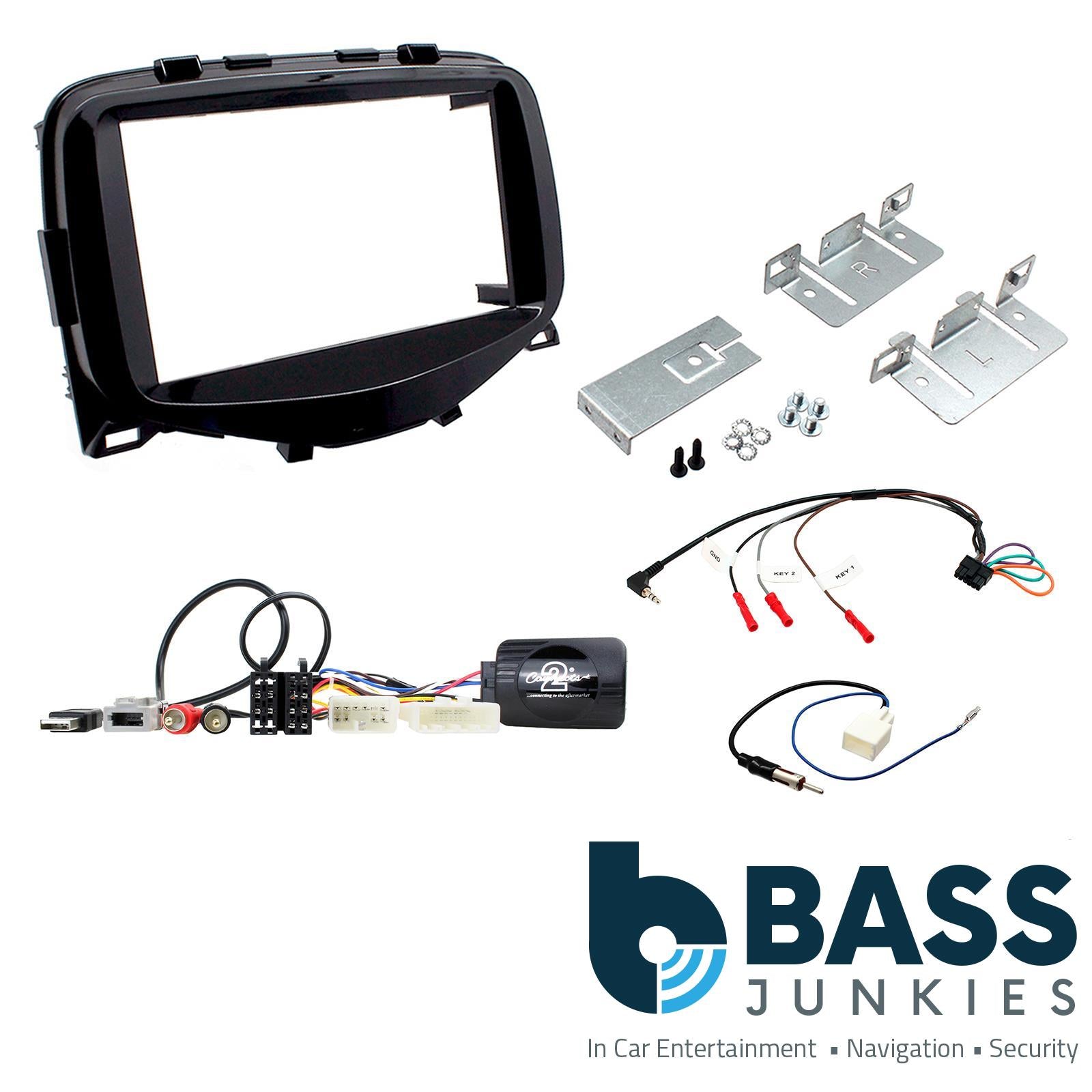 Connects2 CTKTY17 - Toyota Aygo 2014 Onwards Double Din Fascia Installation Kit