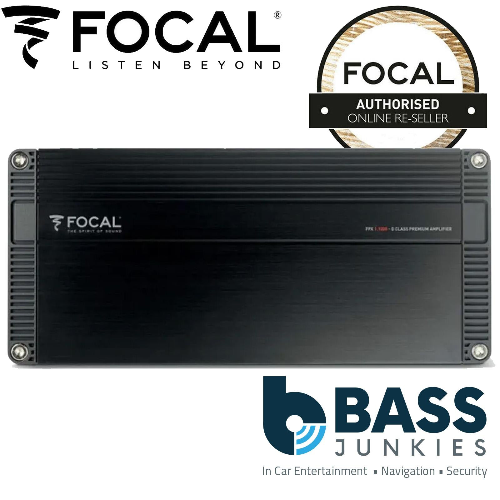 Focal FPX11000 - PERFORMANCE SERIES FPX Car Amplifier 1 Channel 1 x 1000w