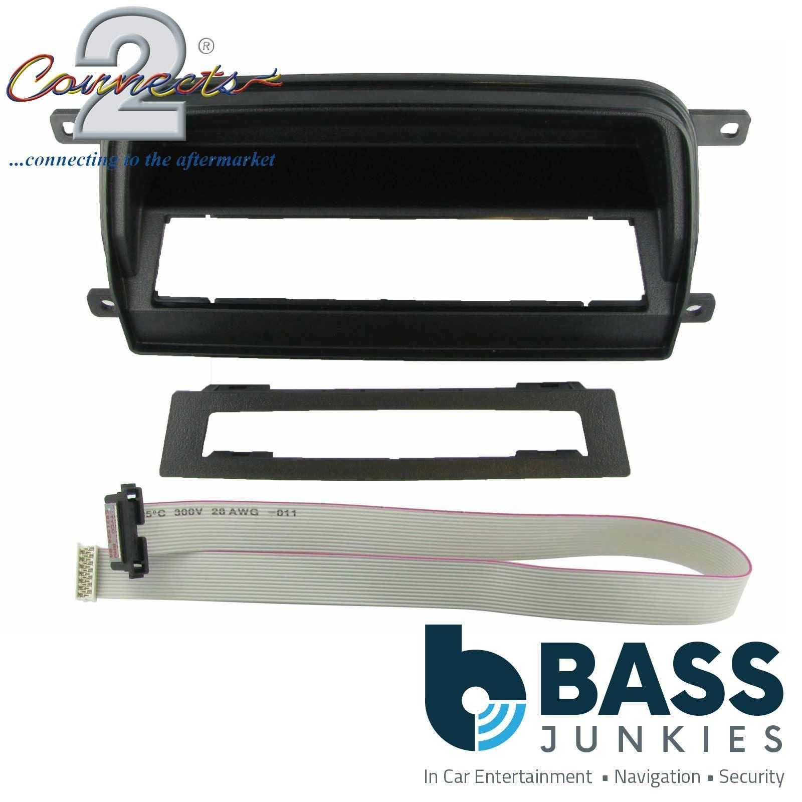 Connects2 CT23BM01ASH BMW 3-Series 2005 - 2012 Car Stereo Double Din Fascia Panel & Cage Kit