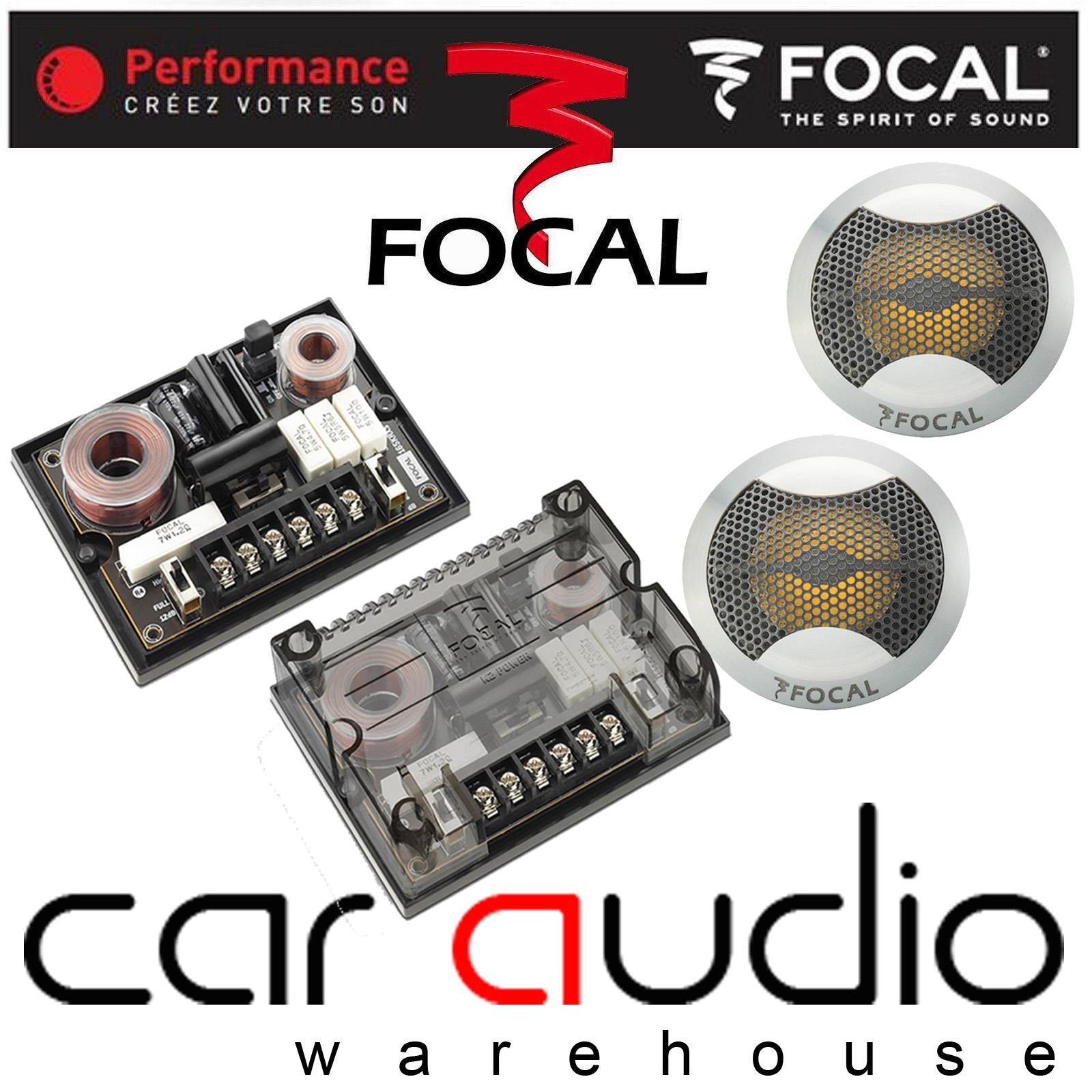 Focal 165KRXS Elite K2 165mm 6.5" 240 Watts 2 Way Car Stereo Component Speakers