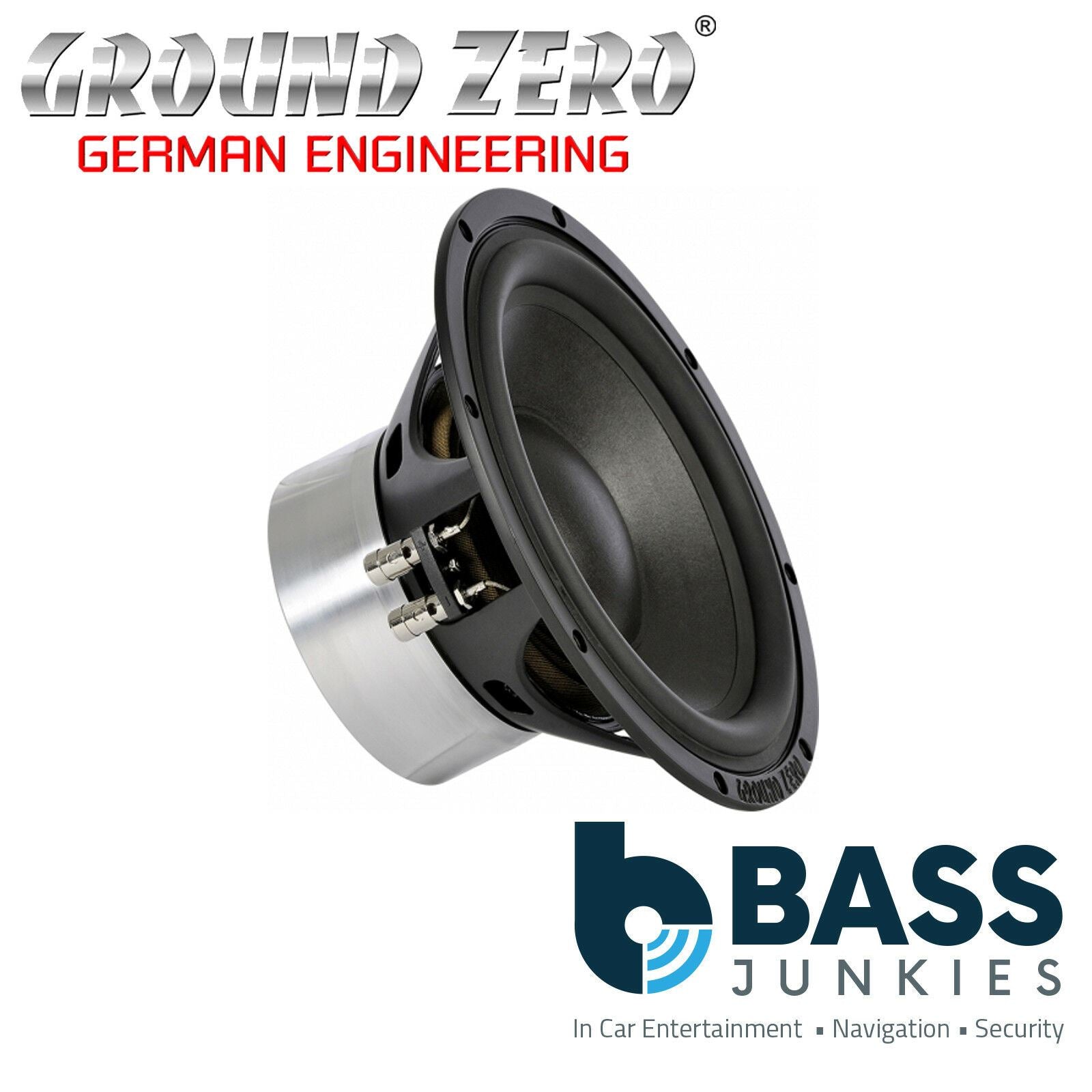 Ground Zero GZPW Reference 250 - 10" Inch 25cm 500 Watts Dual 2-Ohm SQ Car Subwoofer