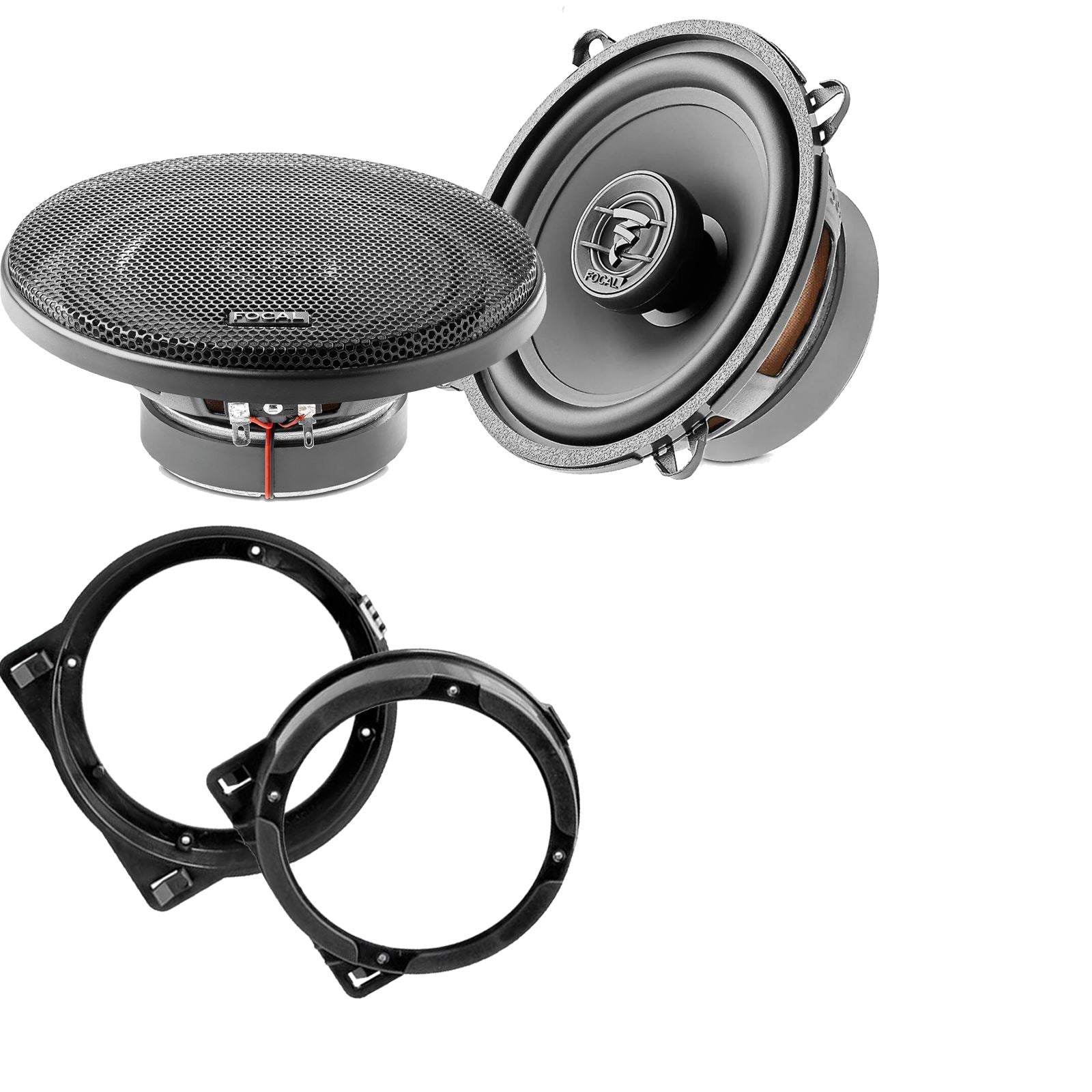 Focal Auditor ACX130 130mm/13cm/5.25" Car Coaxial Speakers (Pair Max 200 watts) Fits Honda Civic 2001-06