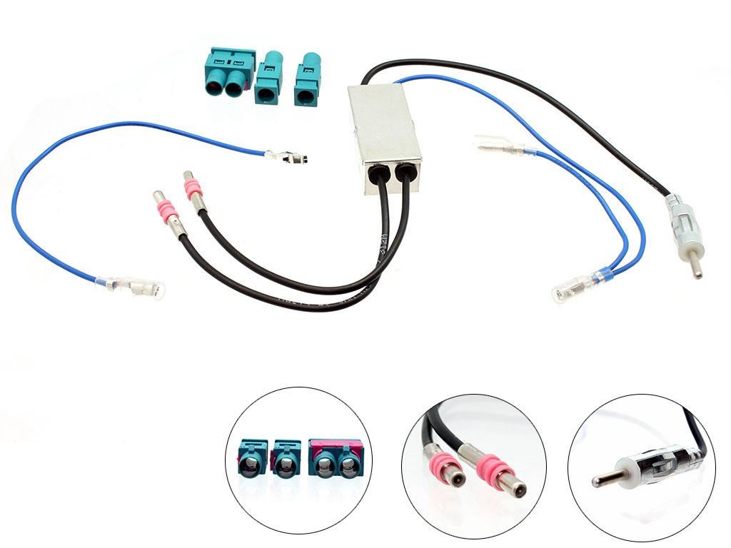 Connects2 CTKVW04 - Volkswagen Golf/EOS 2004 - 2012 Single Din Fascia & Steering Wheel Interface Installation Kit