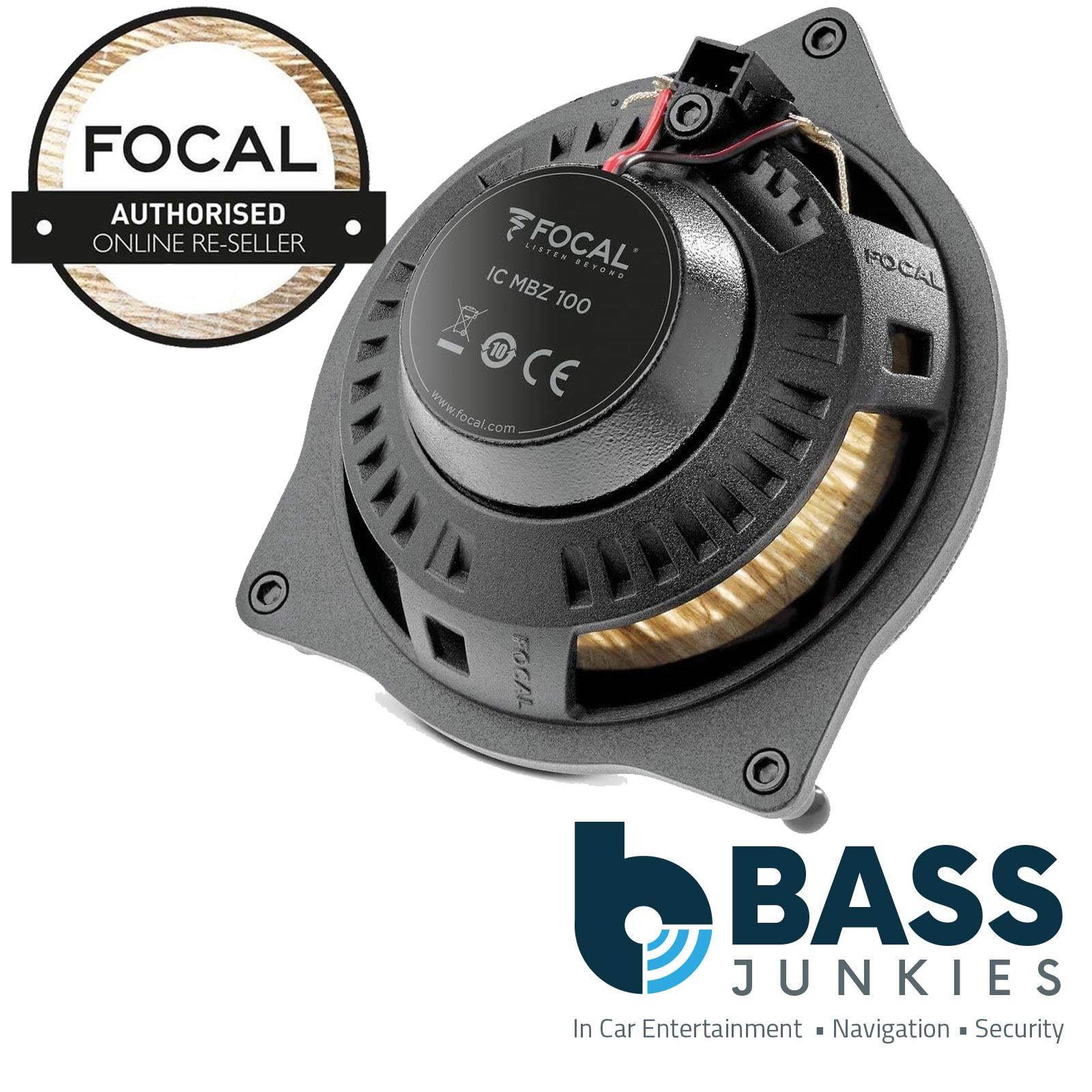 Focal ICMBZ100 Flax  4" 2 Way Replacement Mercedes C-Class, E-Class Car Speakers