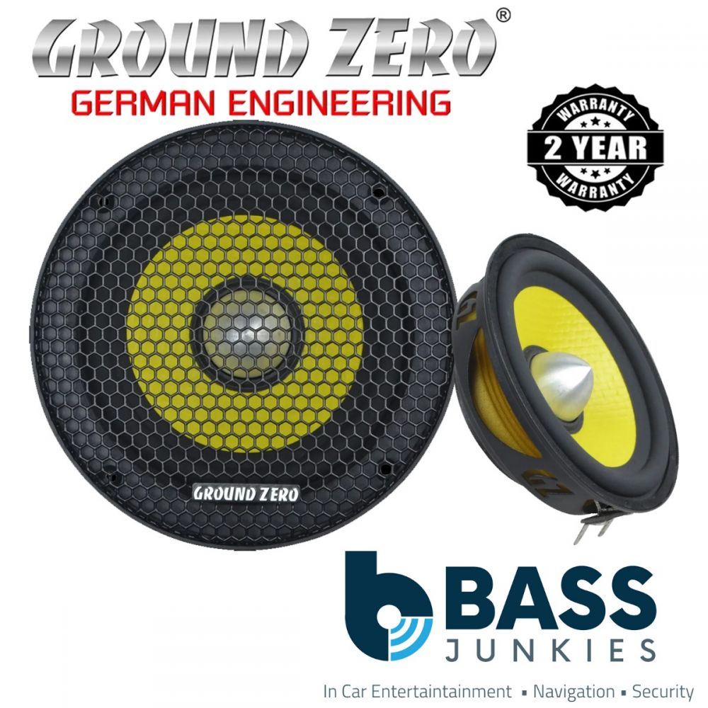 Ground Zero GZTM 100NEO - 4" 10cm 40 WRMS Midrange Car Speaker