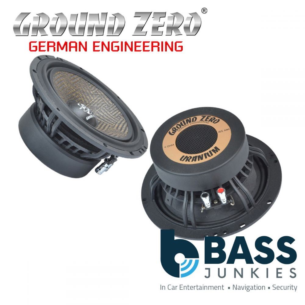 Ground Zero GZUK 65SQX - 16.5 cm / 6.5" Midwoofer - 120 / 200 W