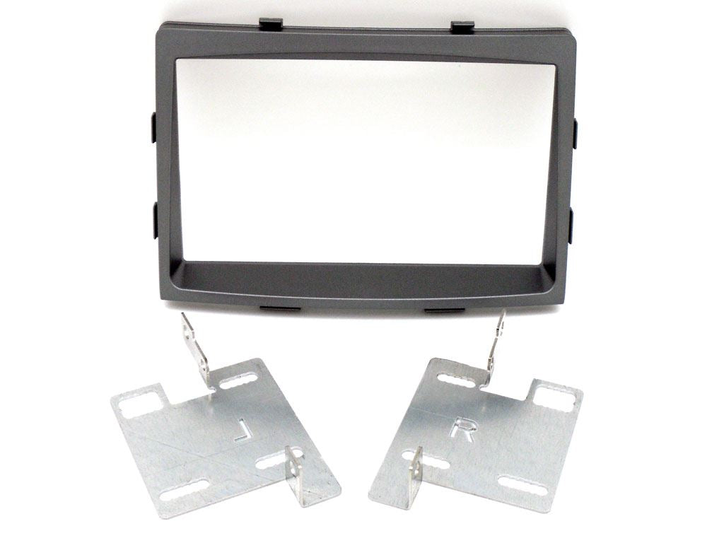Grundig 6.8" Apple Android Double Din Stereo Fitting Kit + Steering Wheel Stalk Controls to fit SsangYong Rodius 2013-18