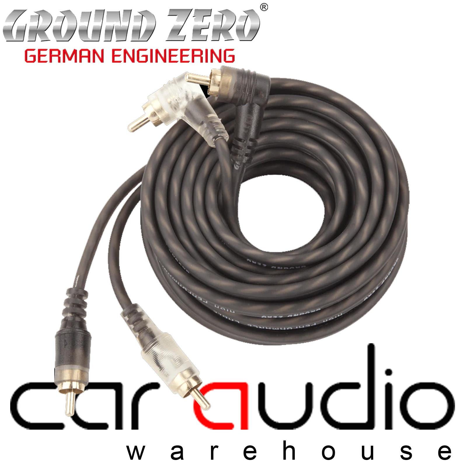 Ground Zero GZCC 5.1XLC - 5 m / 16.4 ft RCA cable