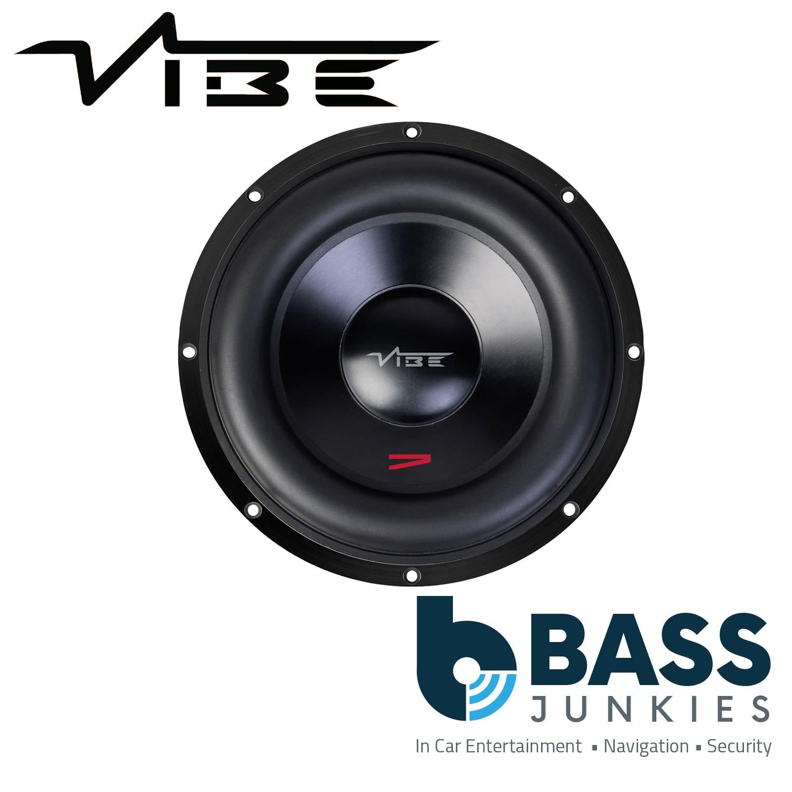 VIBE CVEN10SW-V7 10 Inch 800W Peak Car Audio SQL Bass Aluminium Cone Subwoofer
