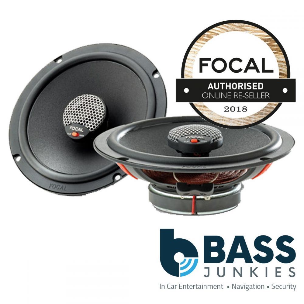Seat Leon Toledo VW Bora Golf Passat Focal 6.5" 16.5cm 140 Watts Coaxial Car Rear Door Speakers & Fitting Kit