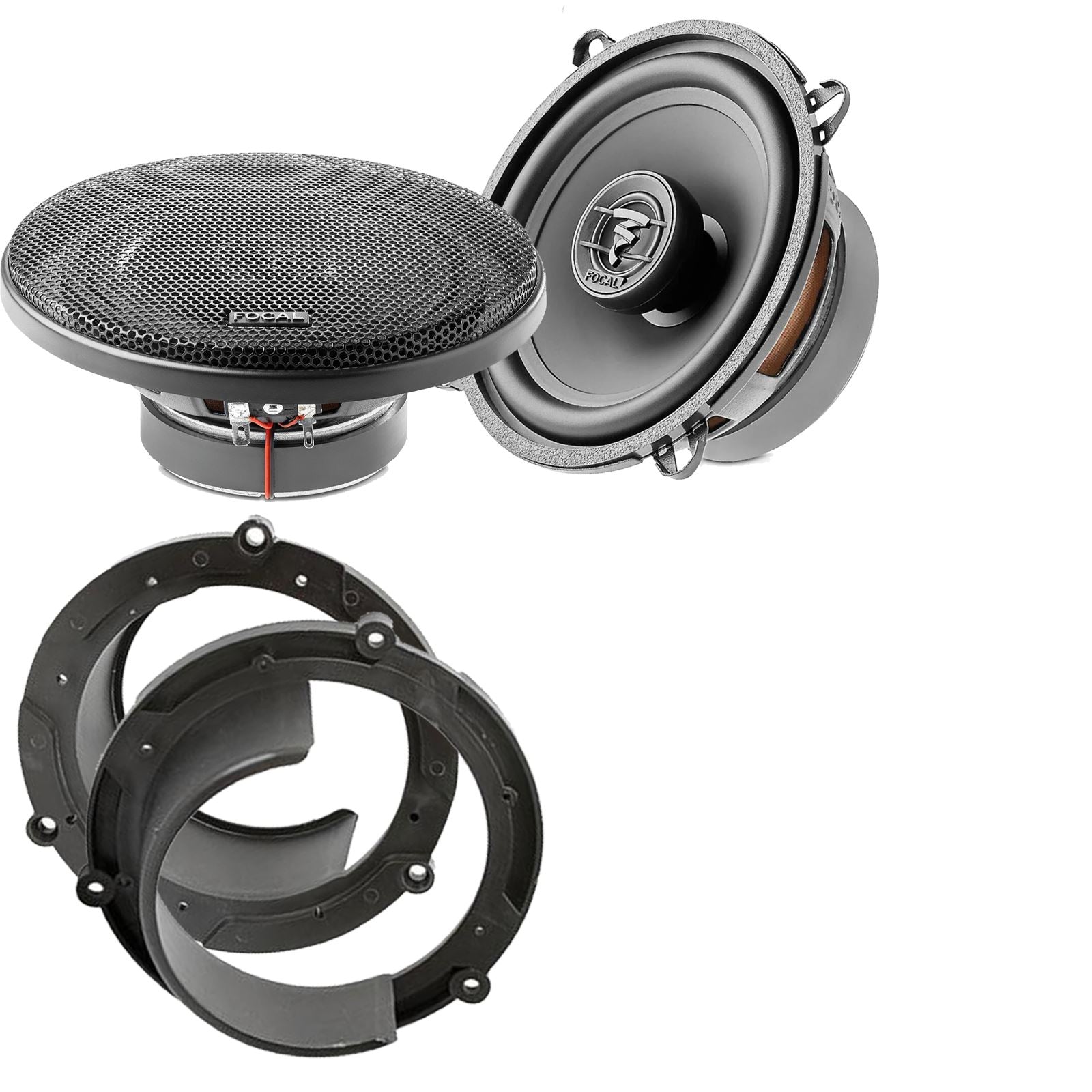 Focal Auditor ACX130 130mm/13cm/5.25" Car Coaxial Speakers (Pair Max 200 watts) Fits Honda Accord 1999-03 | 2 03-09