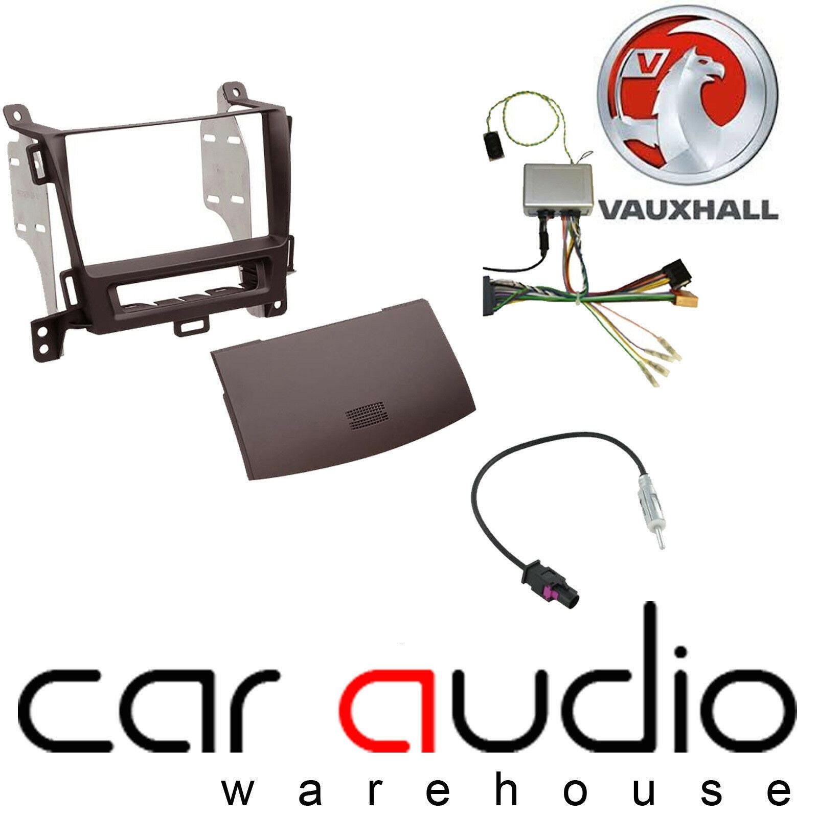 Connects2 CTKVX21 - Vauxhall Zafira-Tourer 2012 Onwards Double Din Fascia Installation Kit