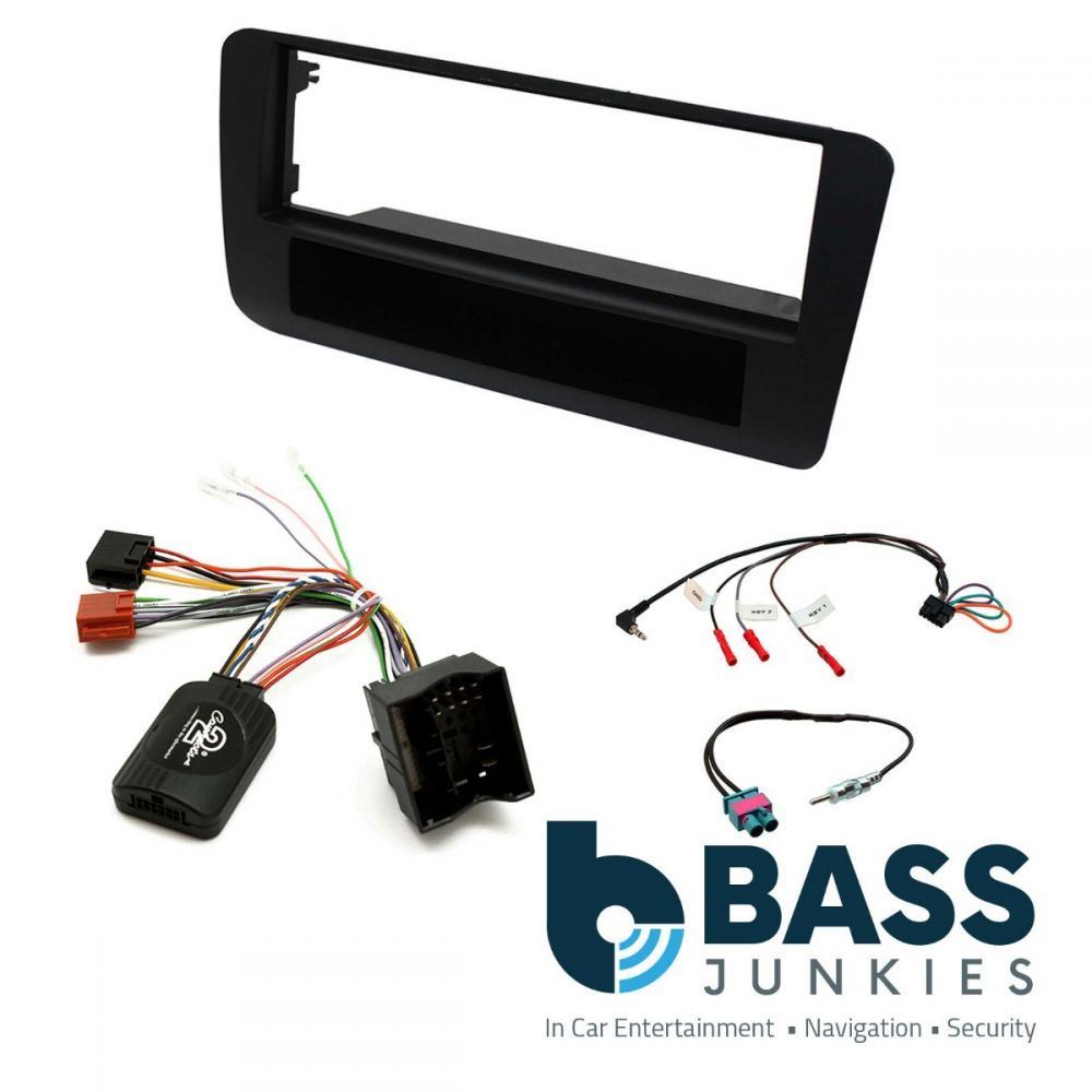 Connects2 CTKAU07 Audi A1 2010 On Car Stereo Double Din Fascia Steering Stalk Interface