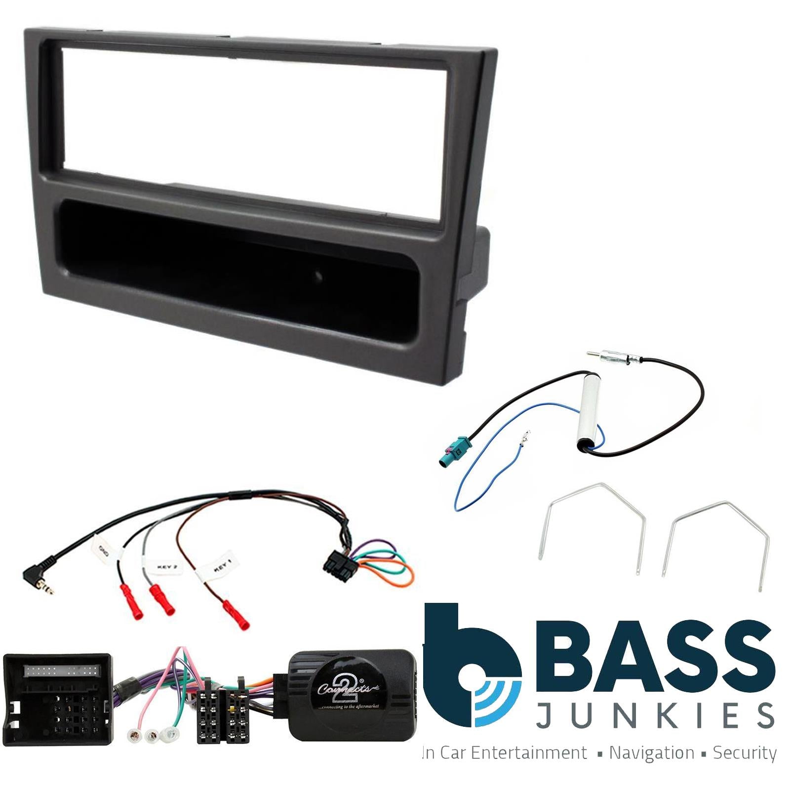 Connects2 CTKVX30 - Vauxhall Vectra Signum Double Din Fascia Installation Kit