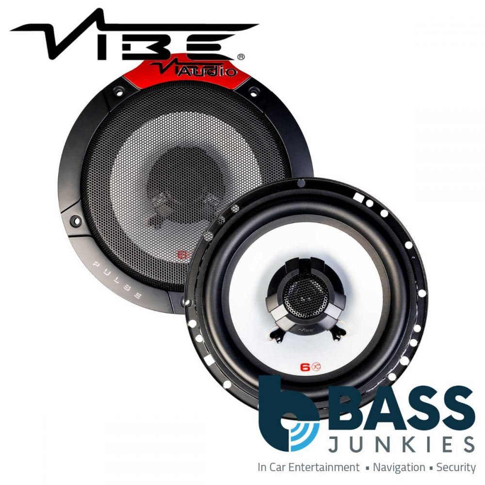 Vibe PULSE 6 2 Way 360 Watts a Pair 6.5" 17cm 165mm Car Van Door Shelf Speakers