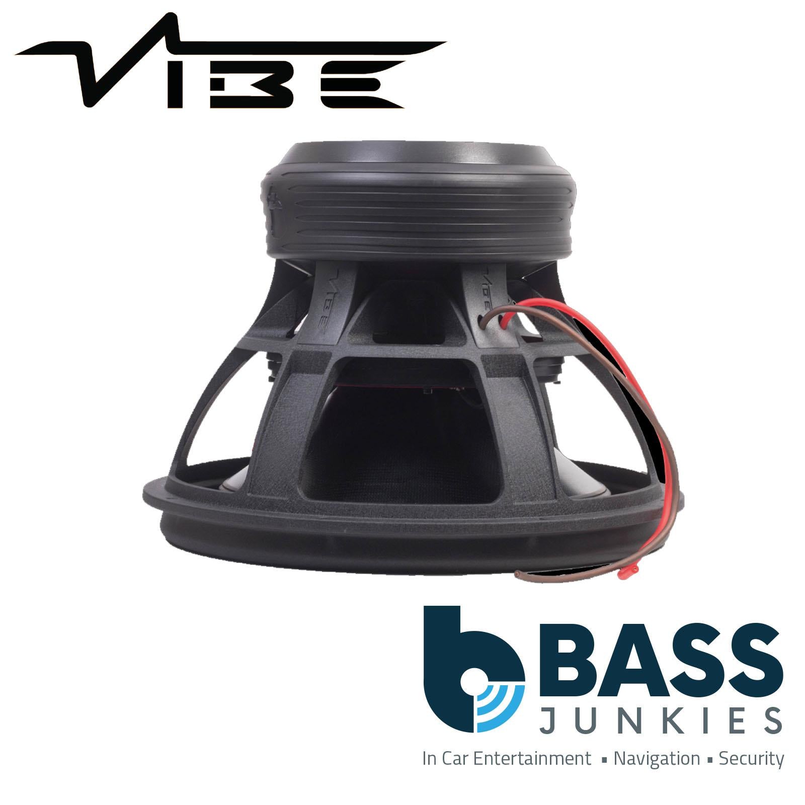 VIBE BDC18D1SPL-V4 Black Death 18 Inch 15000 Watts Max SPL Car Audio Subwoofer